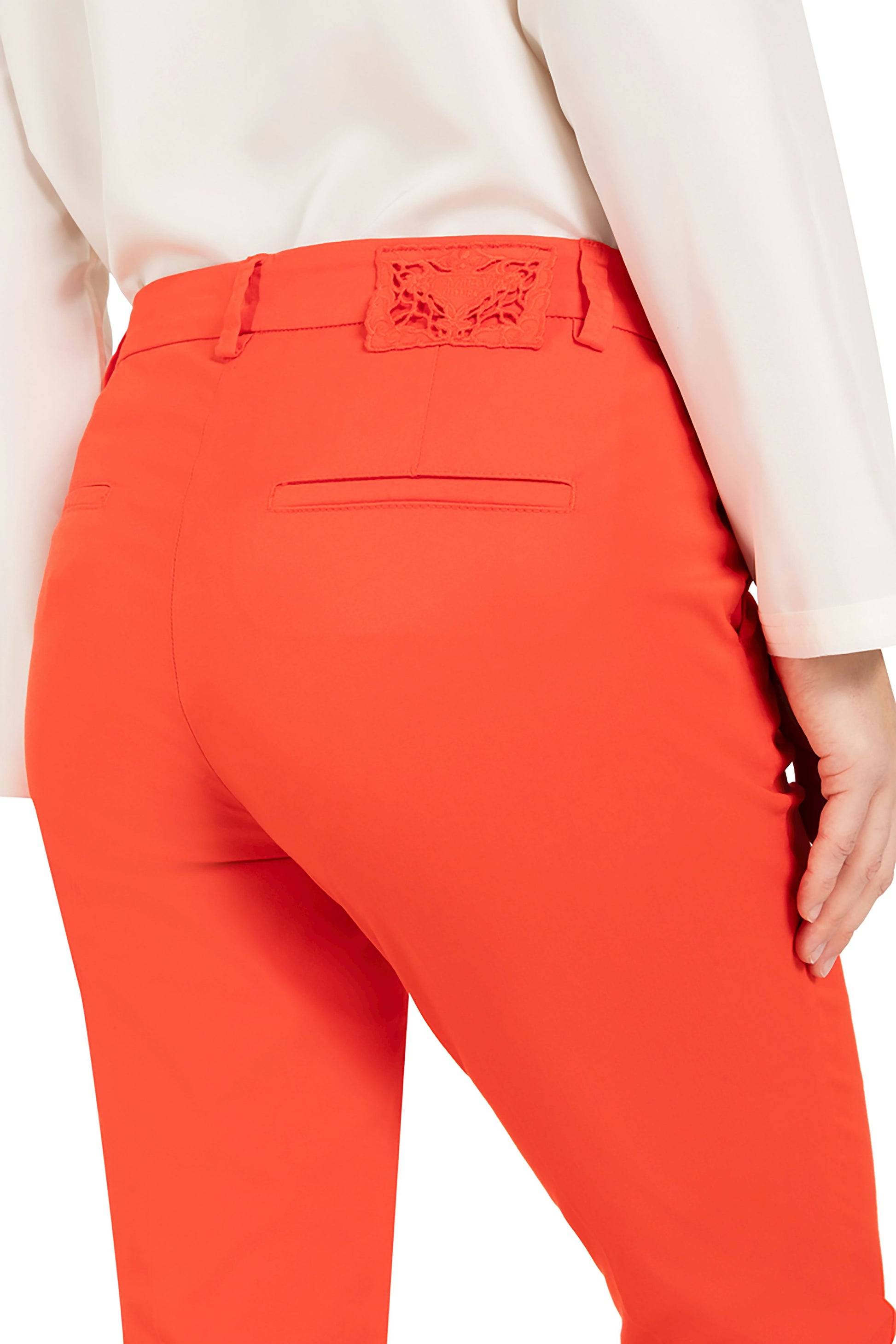 Cambio Damen Hose Stella cropped rot