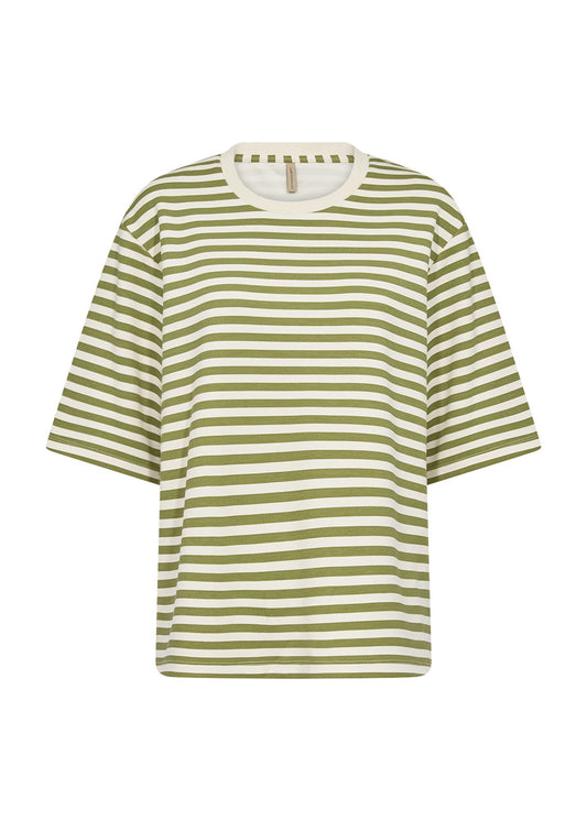Soyaconcept Damen T-Shirt SC-BARNI 32 XXL grün