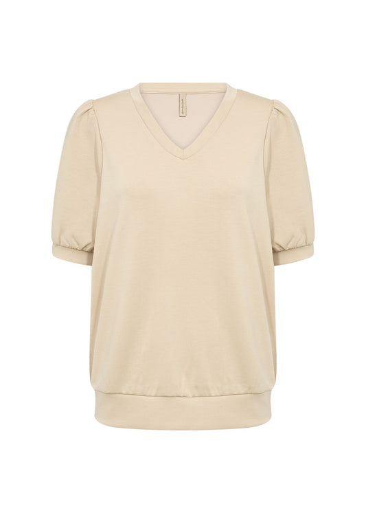 Soyaconcept Damen T-Shirt SC-BANU 238 XXL beige