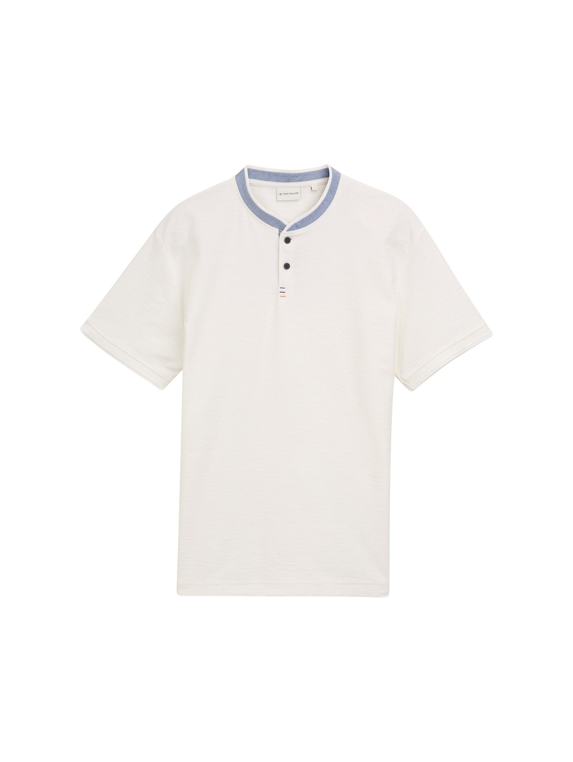 Tom Tailor Herren Poloshirt XXXL weiß