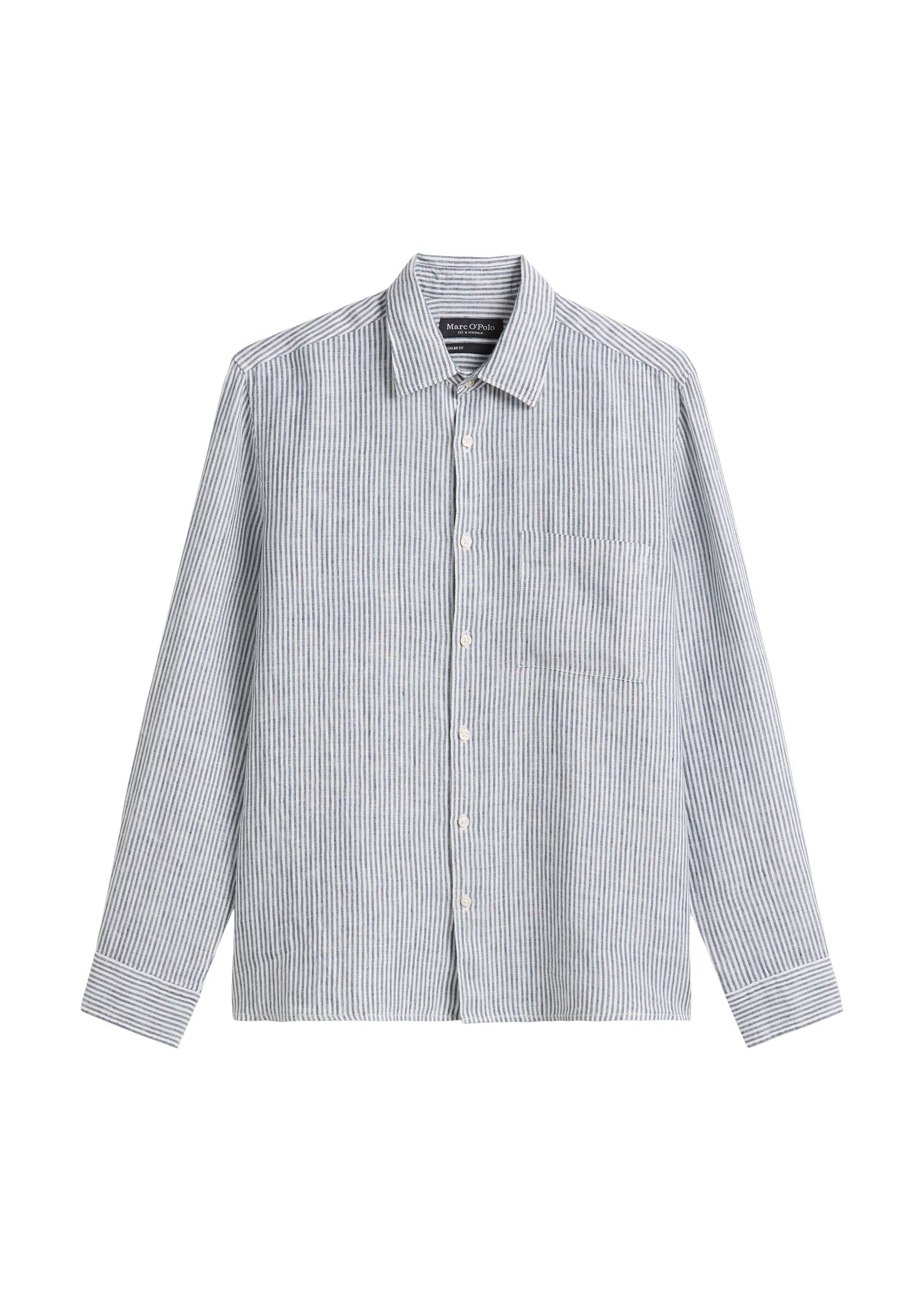 Marc O'Polo Herren Hemd blau