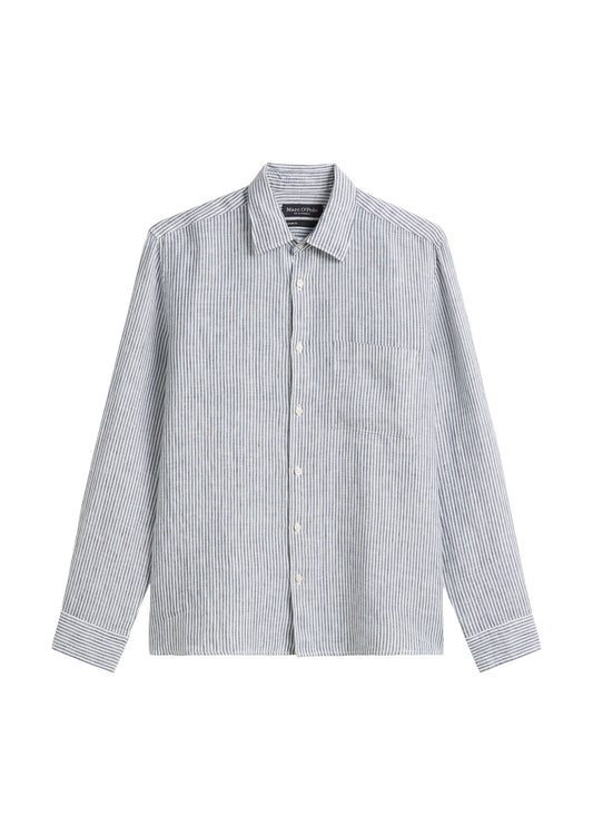 Marc O'Polo Herren Hemd blau