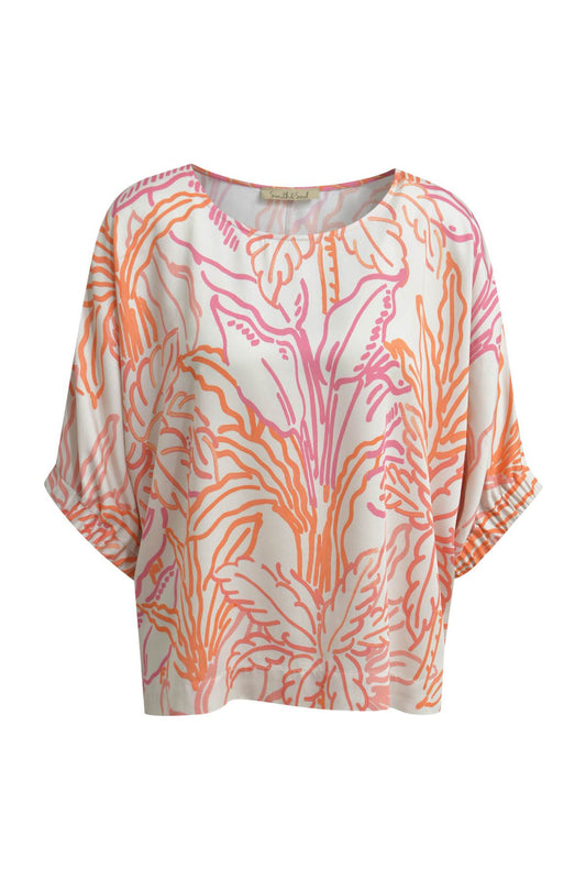 Smith & Soul Damen Bluse XL rosa