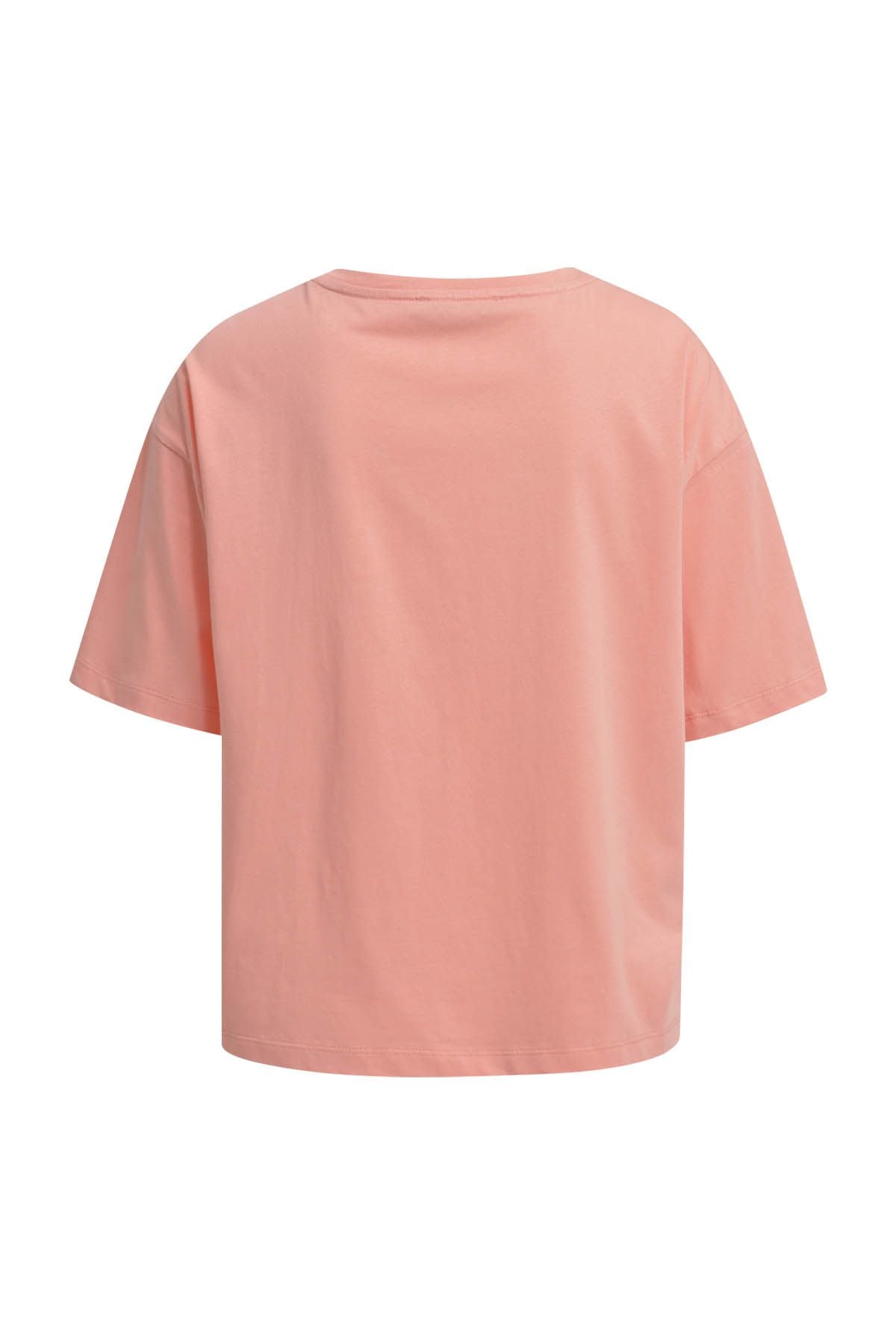 Smith&Soul Damen Boxy T-Shirt Wording rosa