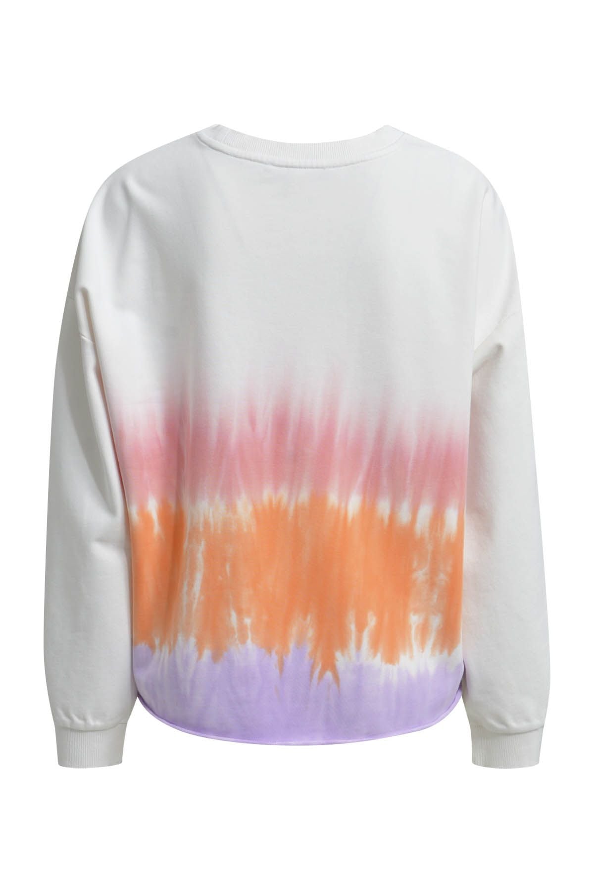 Smith&Soul Damen Sweatshirt Dip Dye weiß