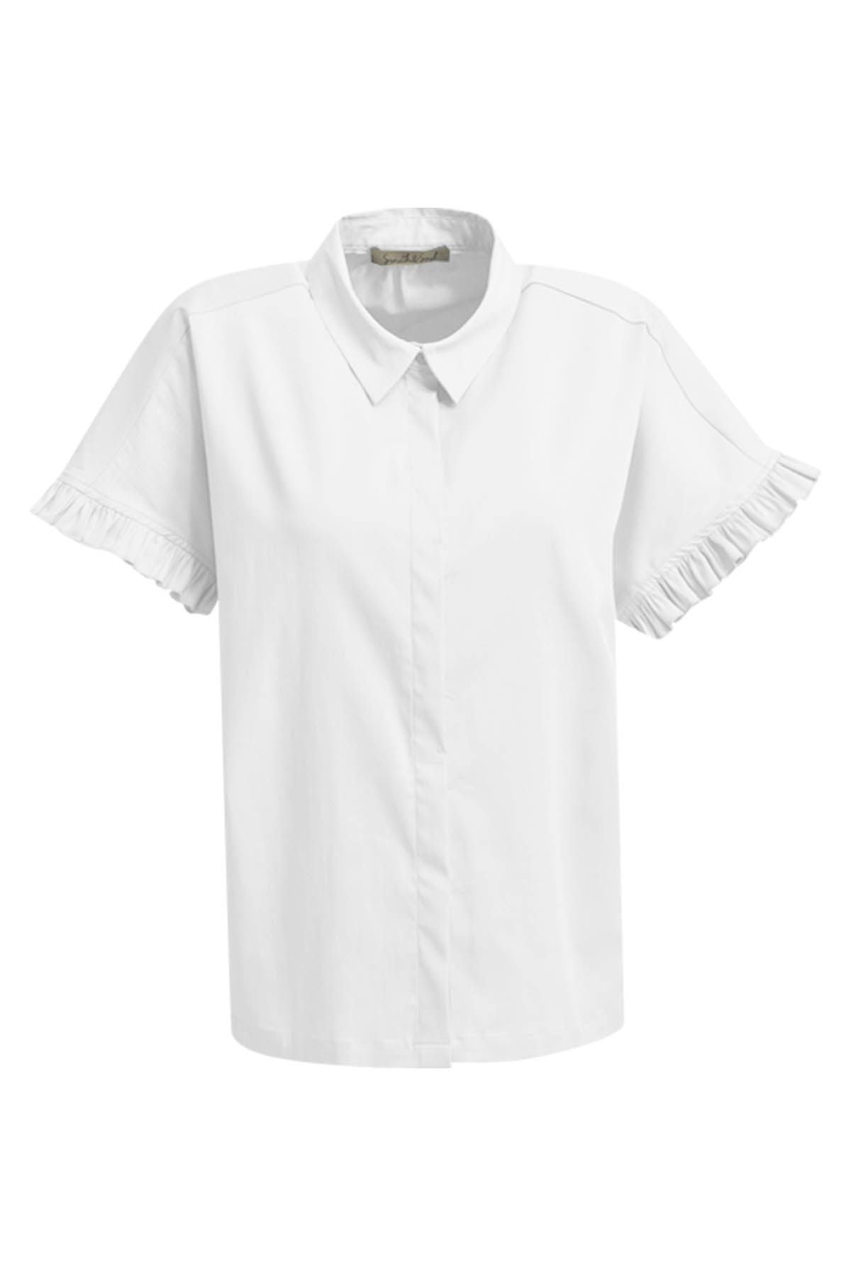 Smith&Soul Damen Bluse weiß