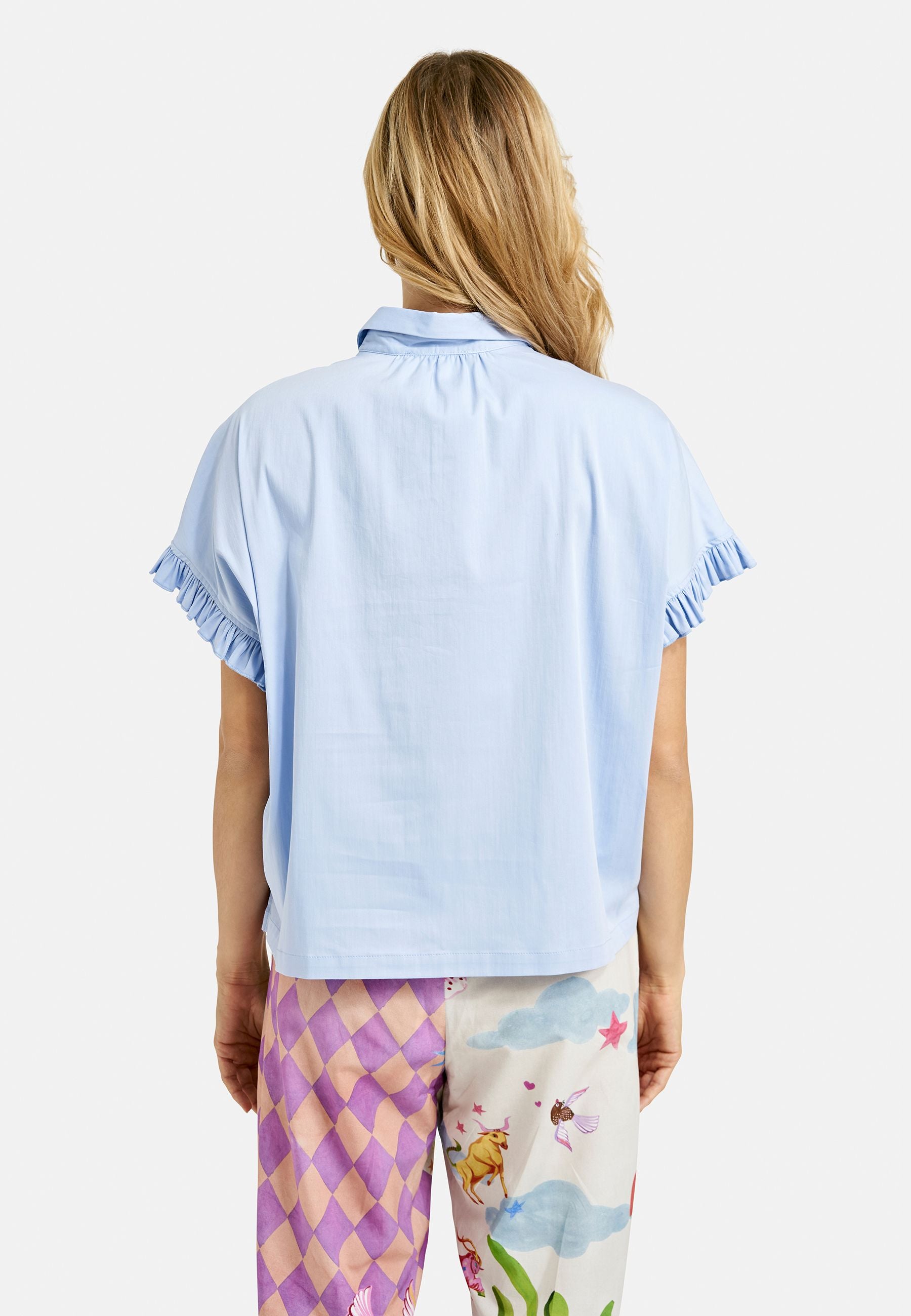 Smith&Soul Damen Bluse blau