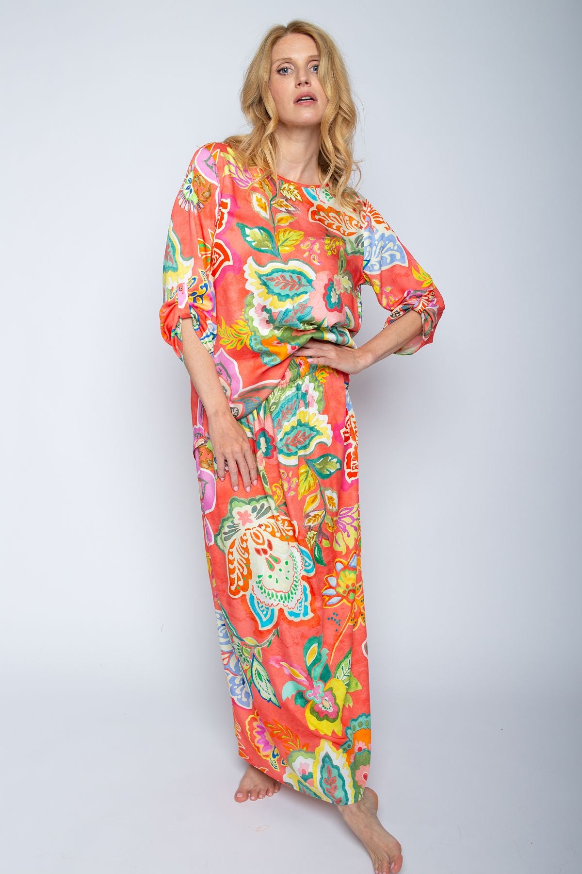 Emily van den Bergh Damen Rock orange