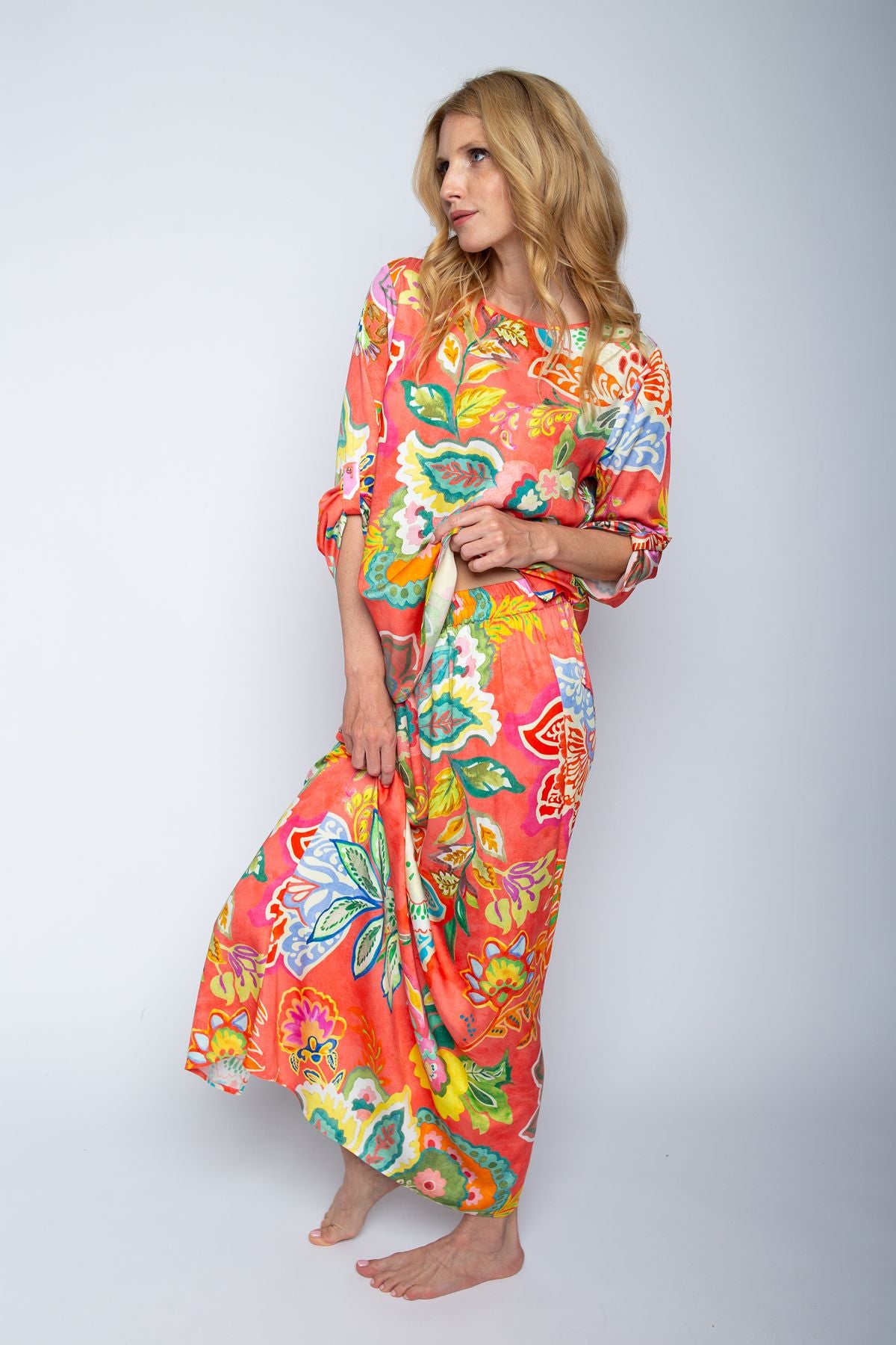Emily van den Bergh Damen Rock orange