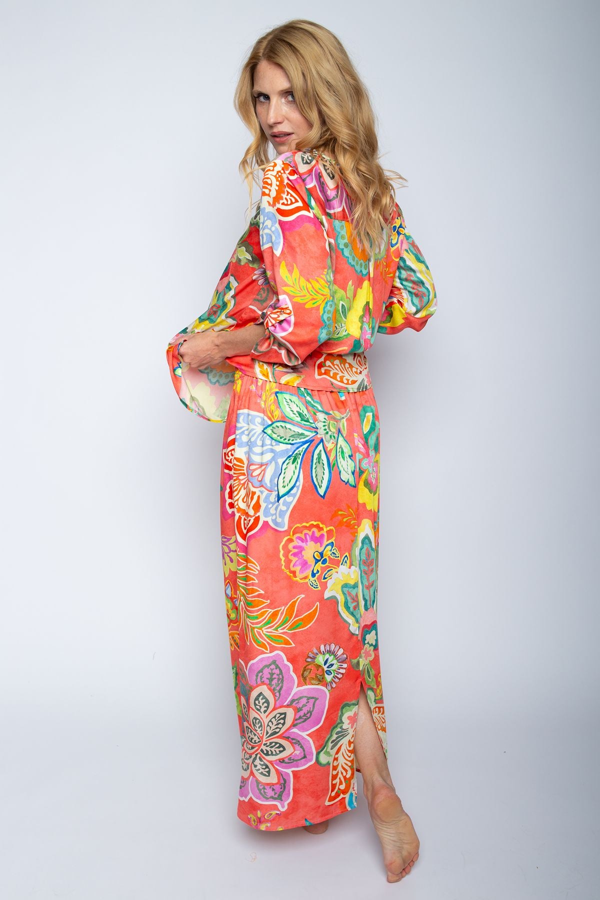 Emily van den Bergh Damen Rock orange