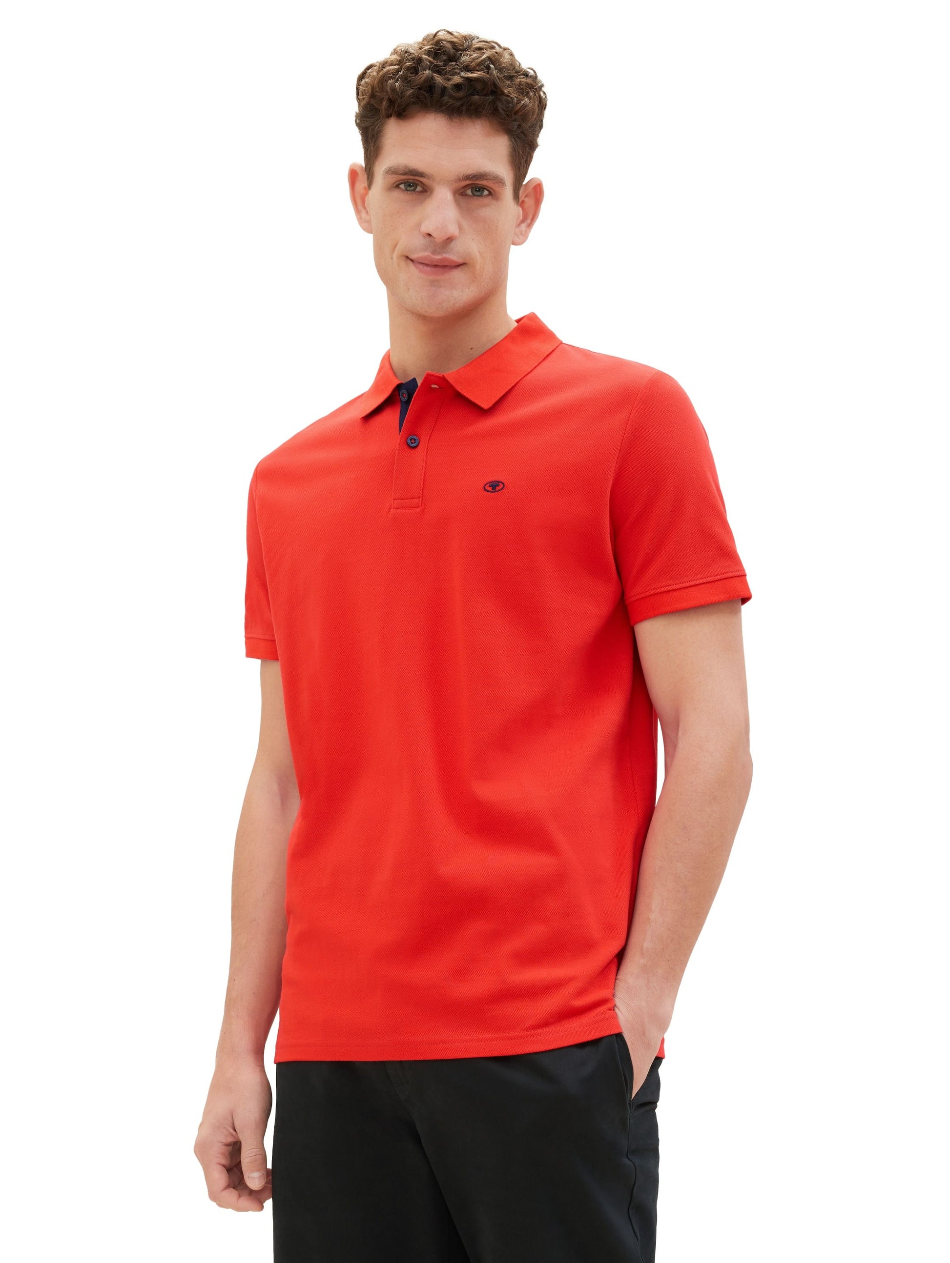 Tom Tailor – Tom Tailor Herren Poloshirt Piqué