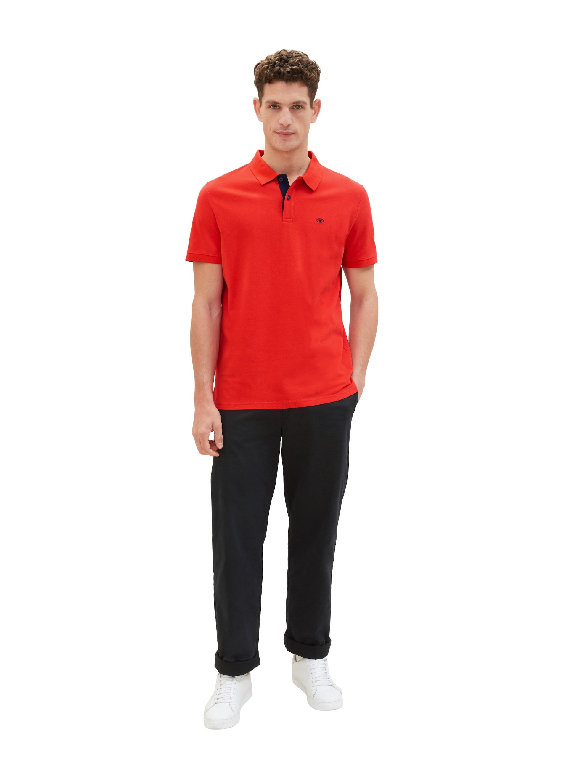 Tom Tailor – Tom Tailor Herren Poloshirt Piqué