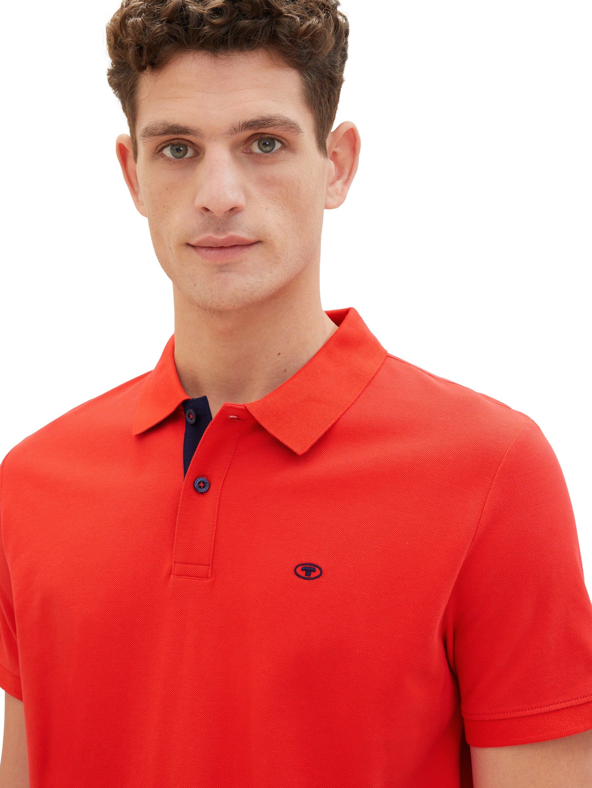 Tom Tailor – Tom Tailor Herren Poloshirt Piqué