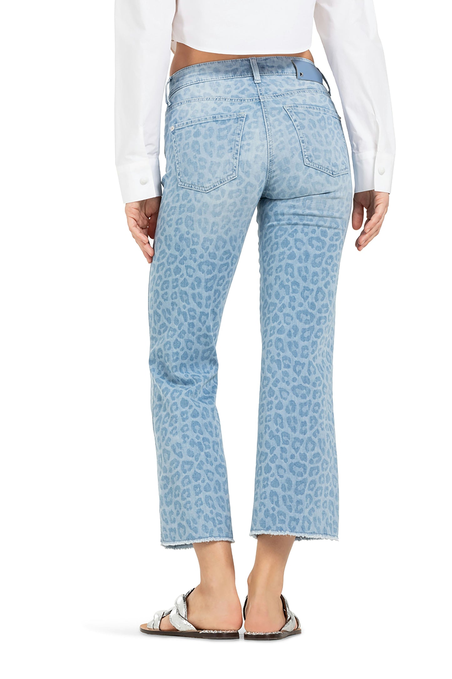 Cambio Damen Jeans Francesca blau