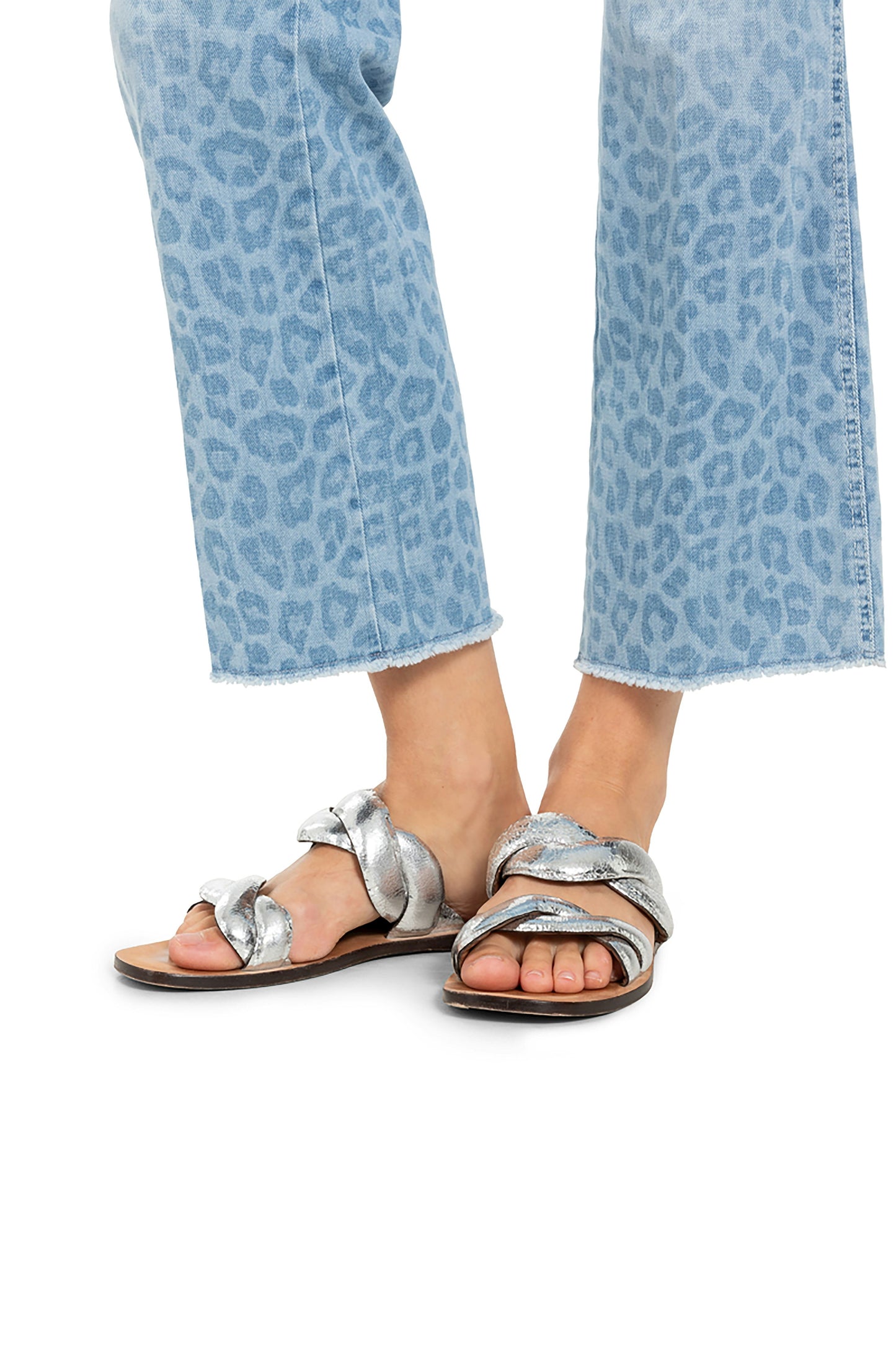 Cambio Damen Jeans Francesca blau