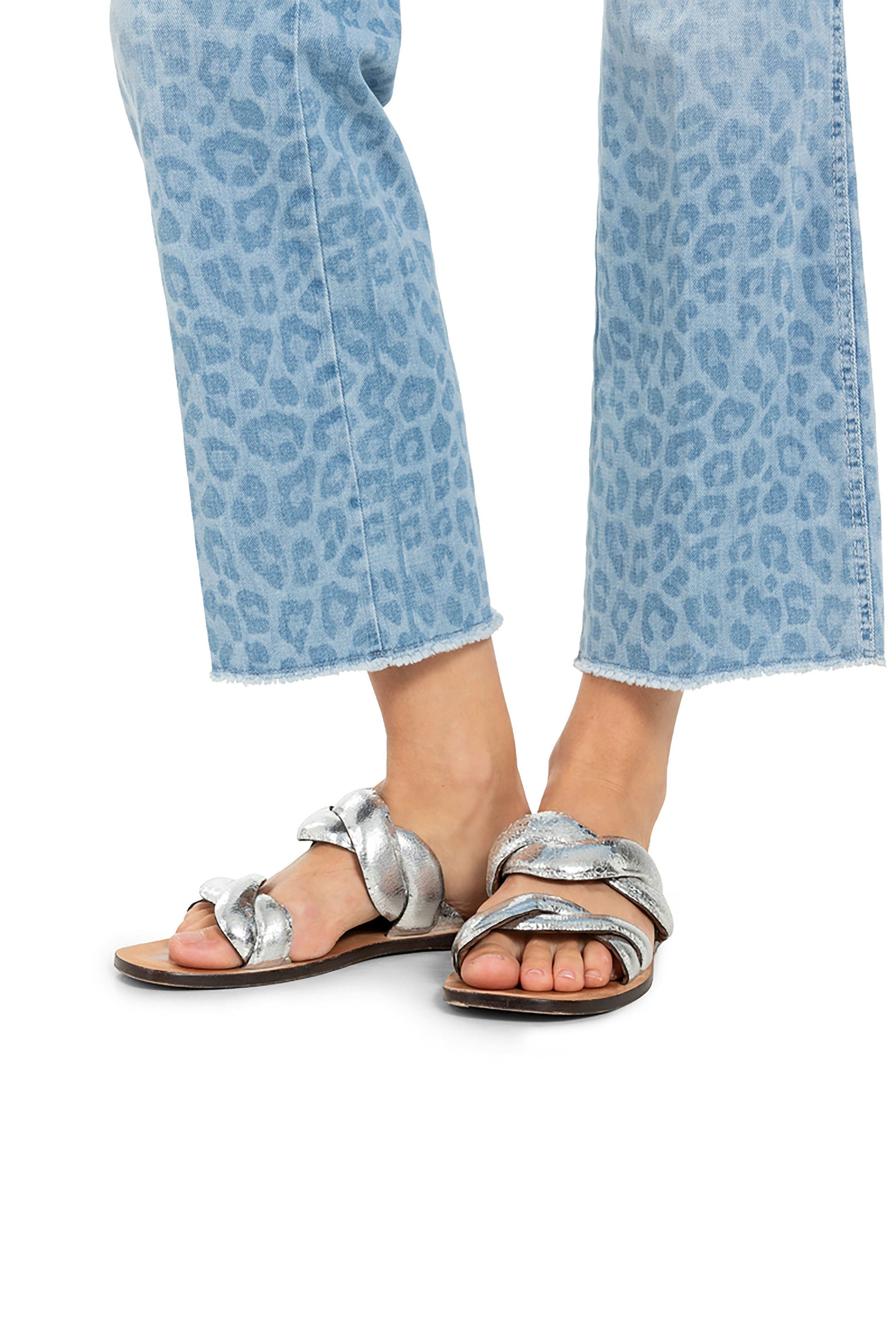 Cambio Damen Jeans Francesca blau