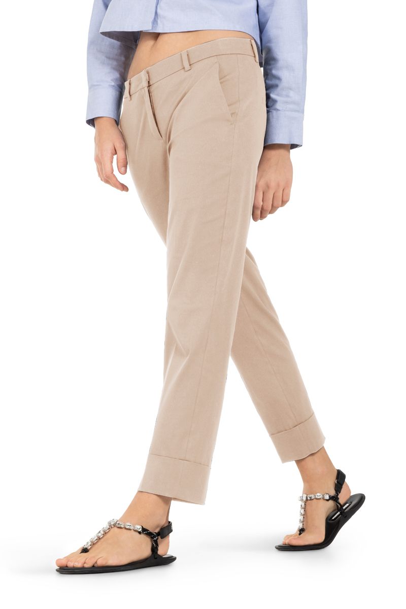Cambio Damen Hose Krystal beige