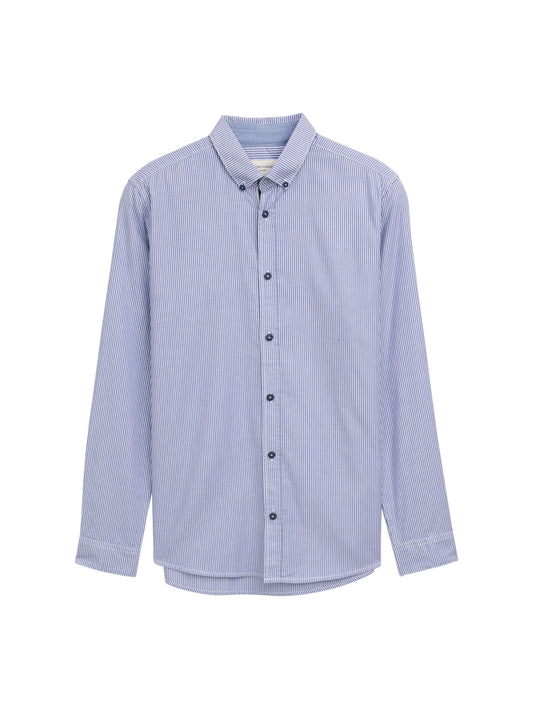 Tom Tailor Herren Regular Fit Hemd XXXL blau