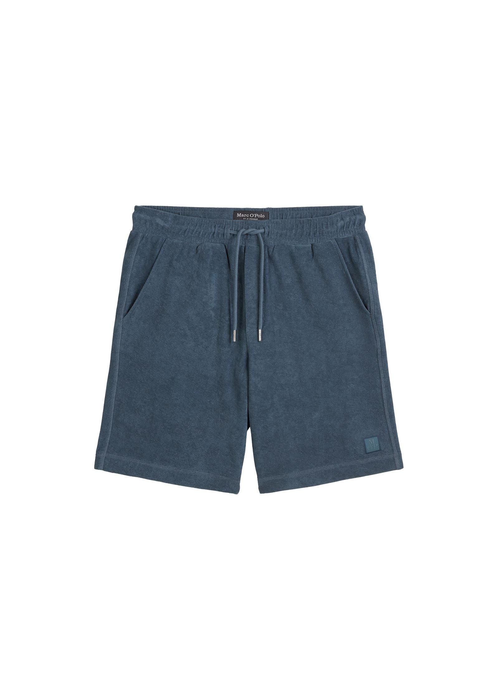 Marc O'Polo Herren Jersey-Shorts regular blau