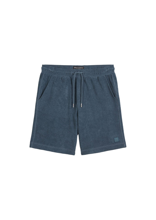 Marc O'Polo Herren Jersey-Shorts regular blau