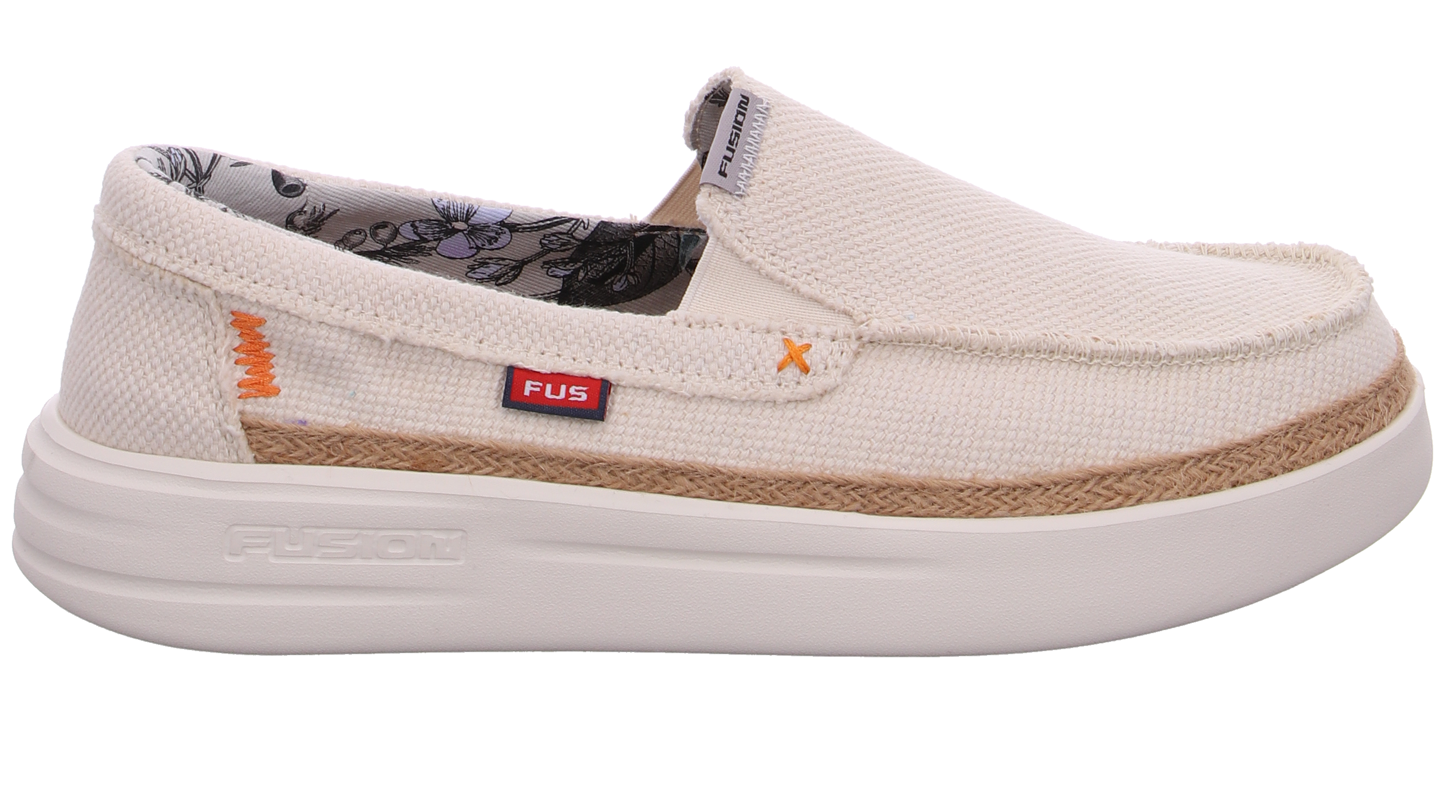 Fusion Herren Schuh John high weiß