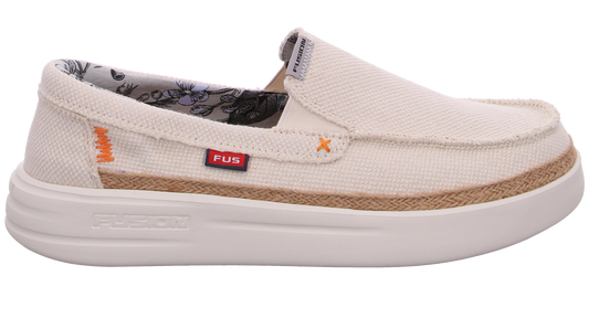Fusion Herren Schuh John high weiß