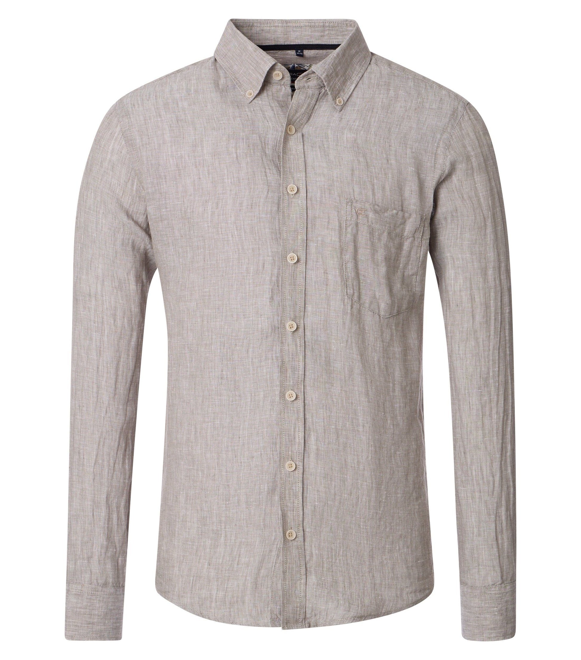 Casa Moda Herren Leinenhemd beige