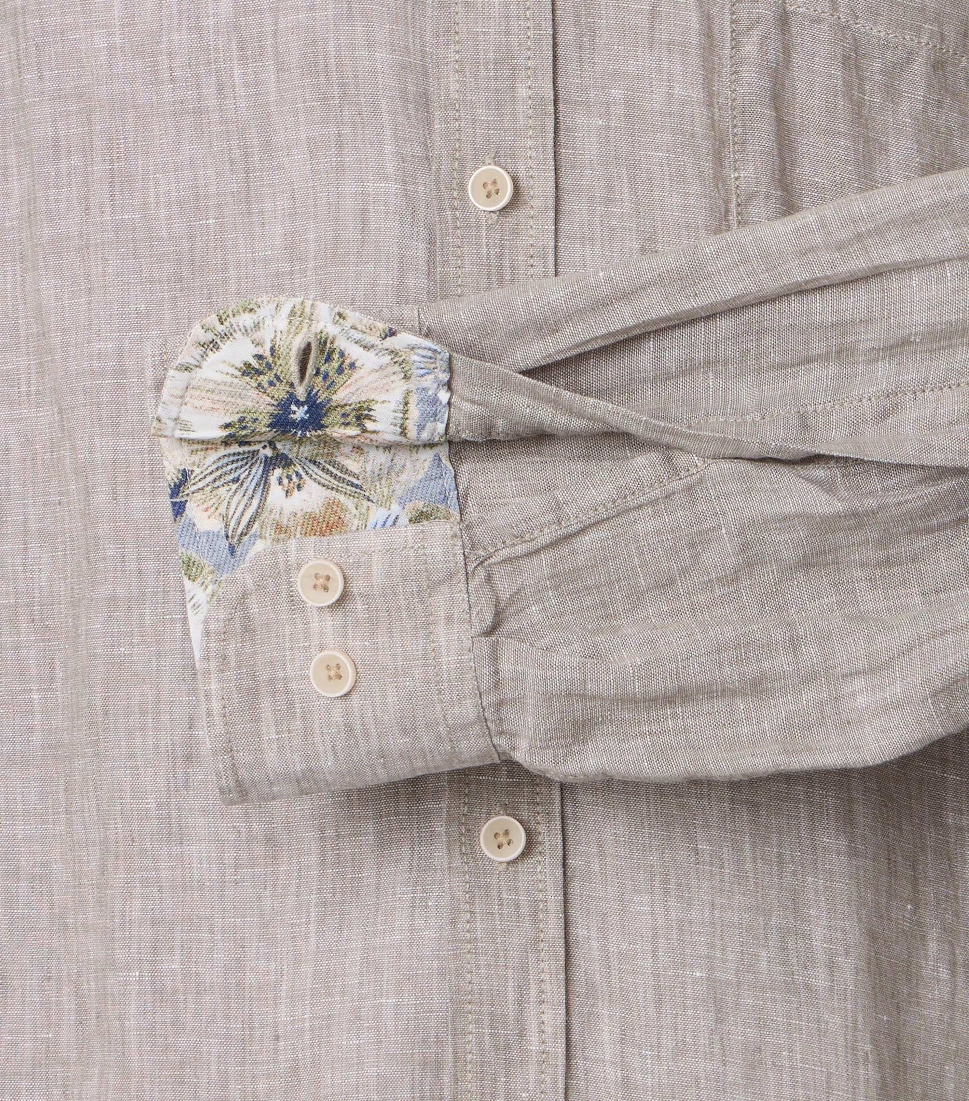 Casa Moda Herren Leinenhemd beige