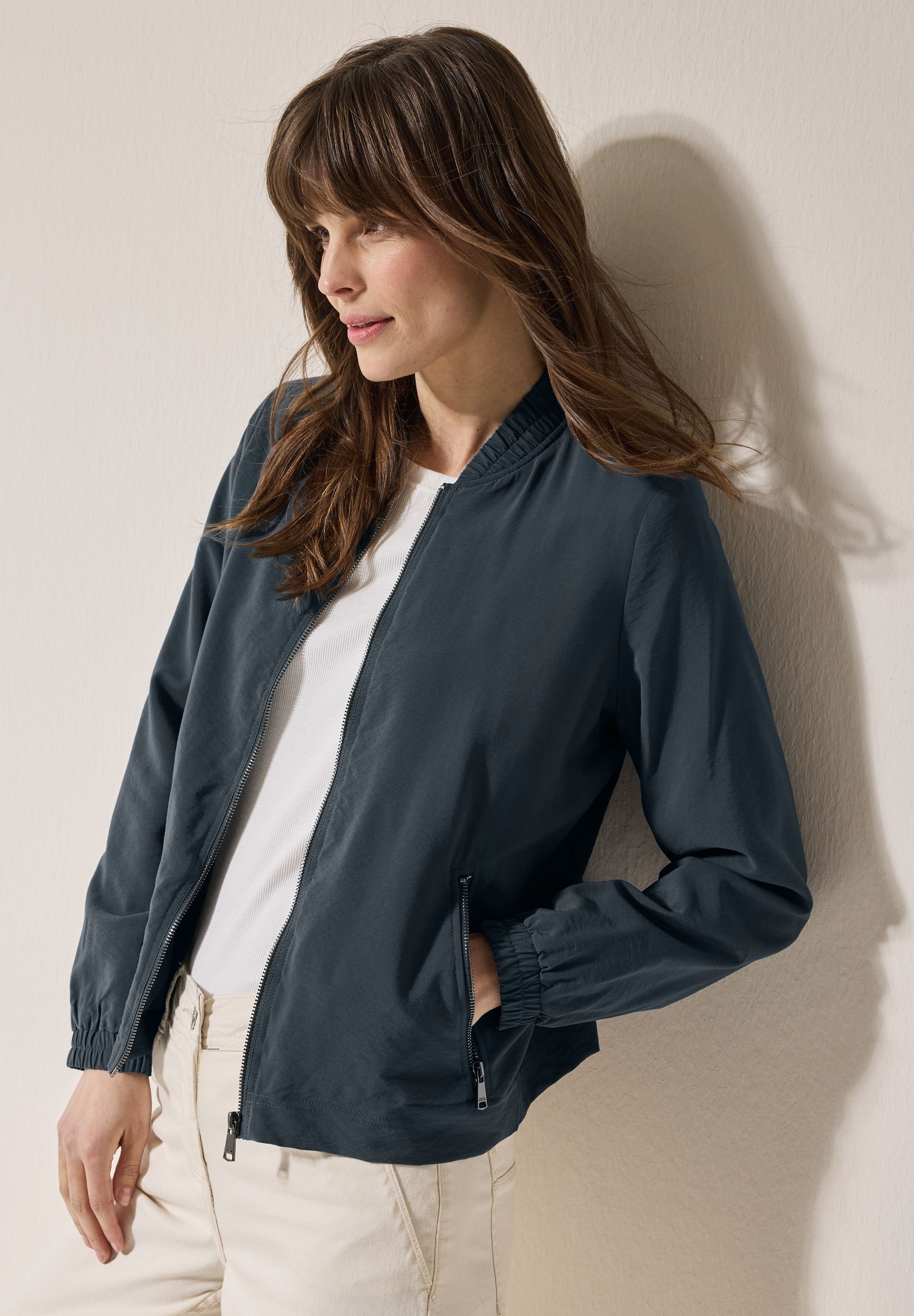 Cecil Damen Blouson grün