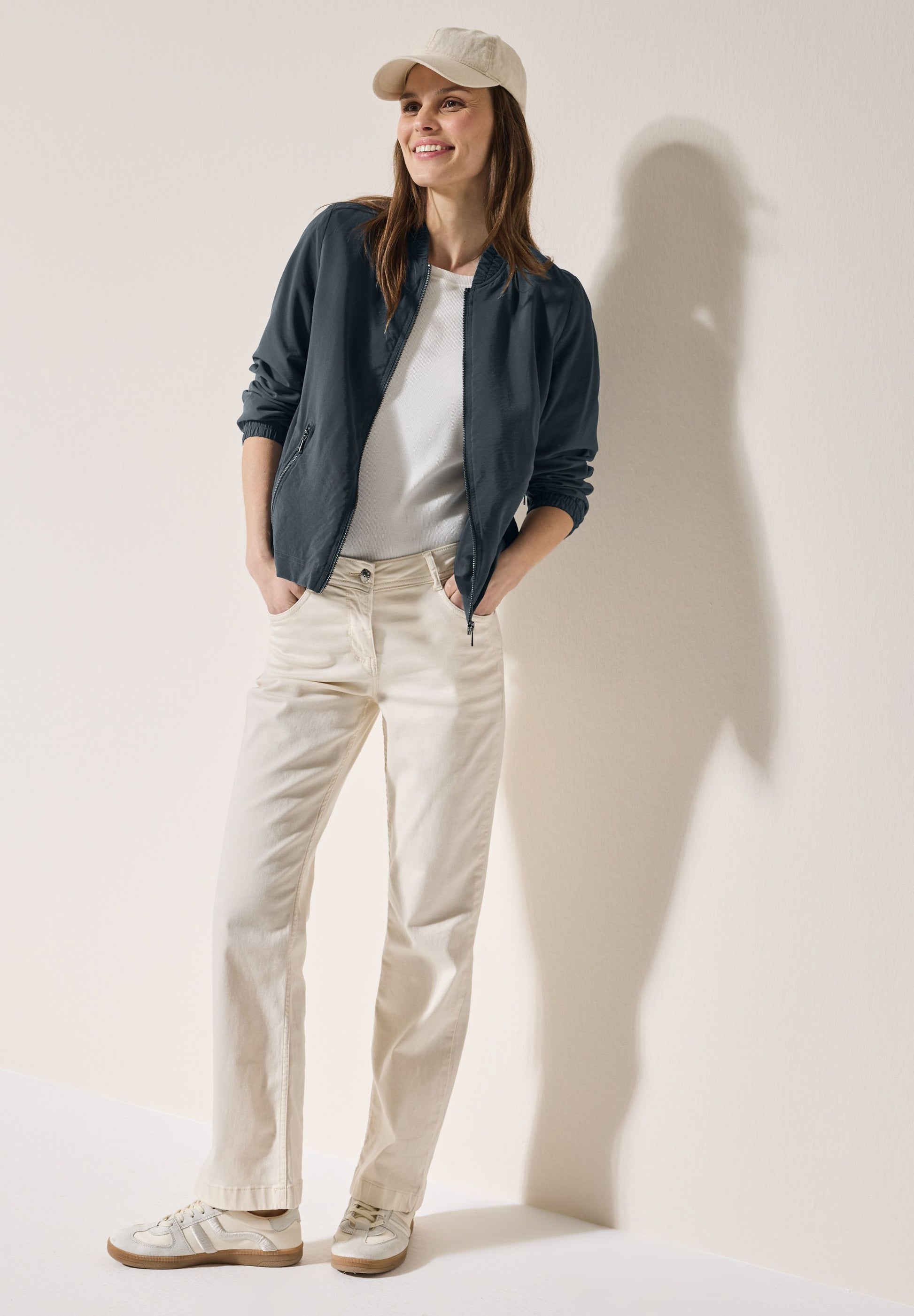 Cecil Damen Blouson grün