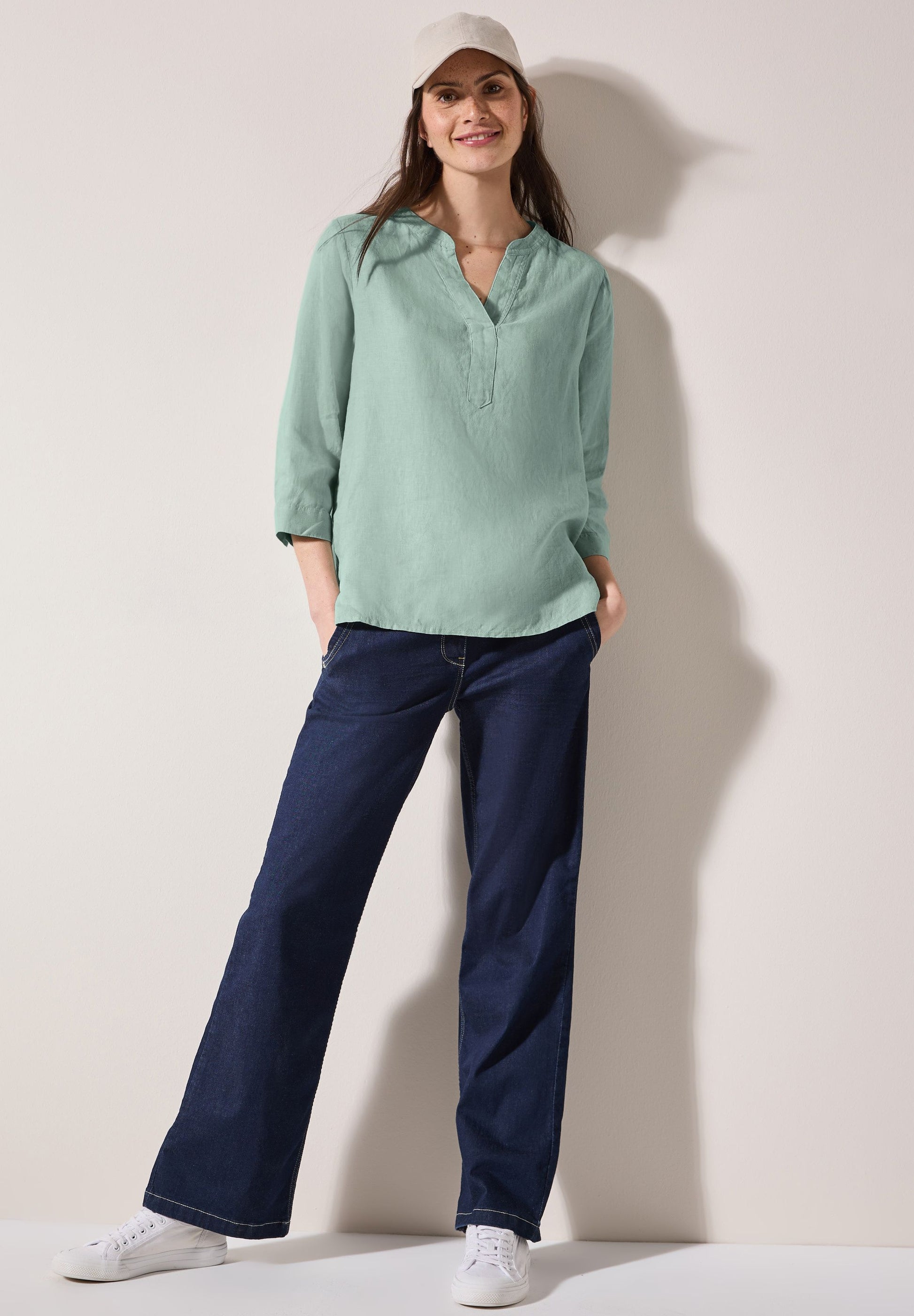 Cecil Damen Bluse grün