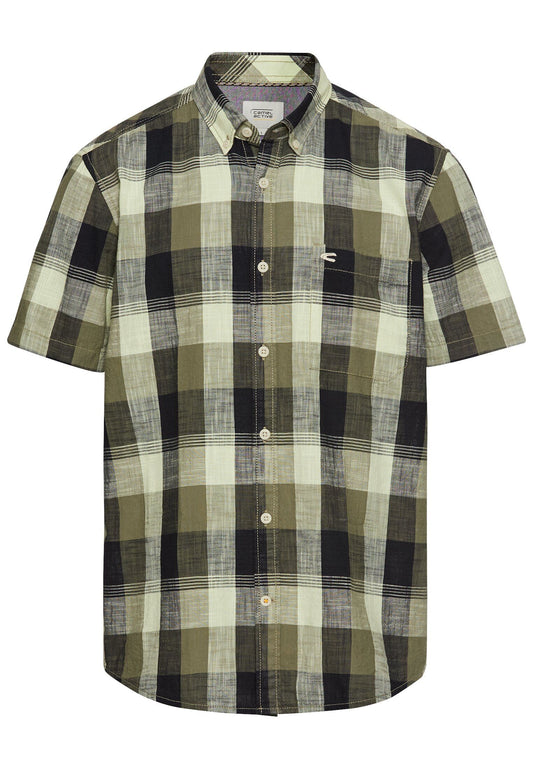 Camel Active Herren Kurzarmhemd 3XL grün