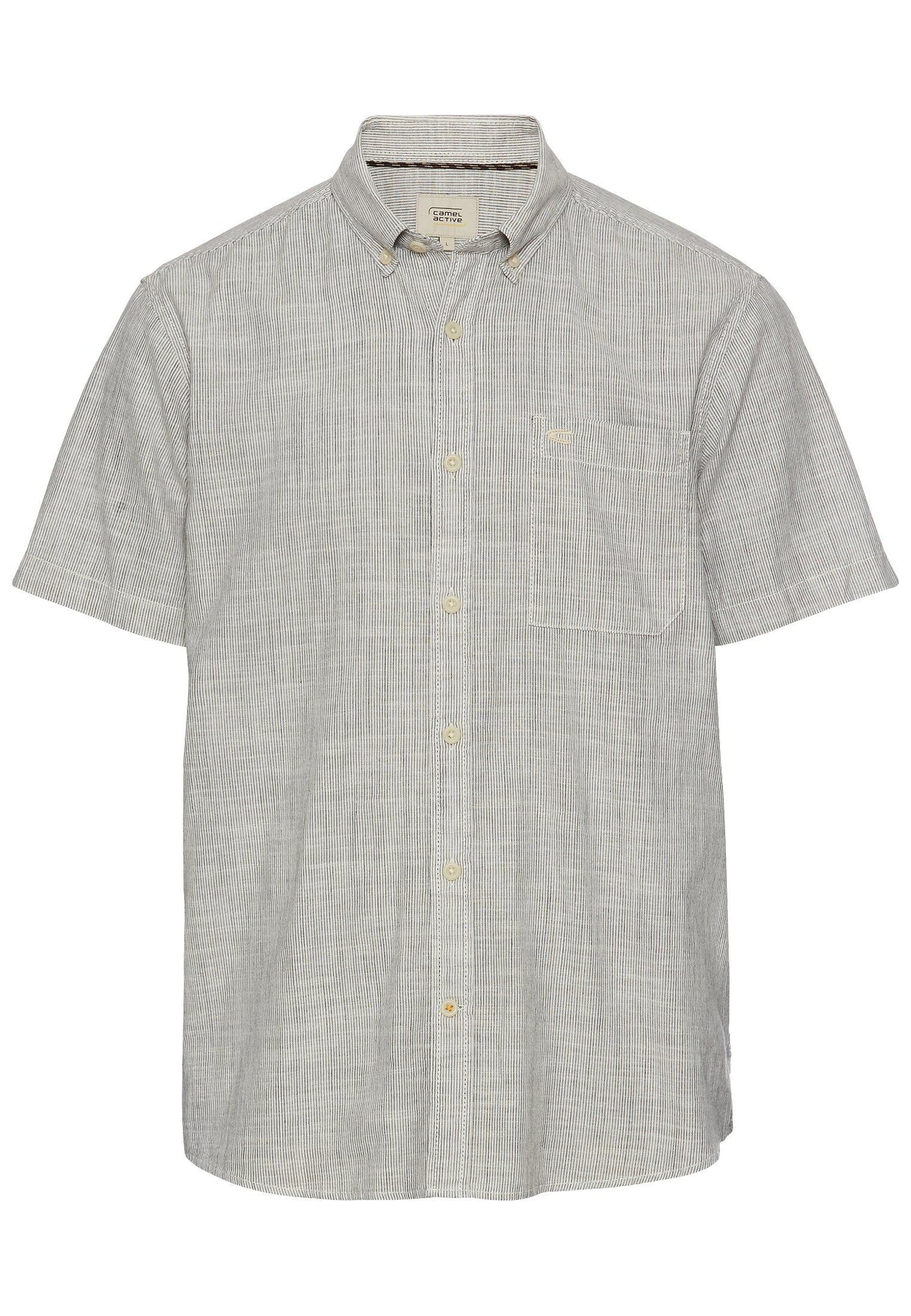 Camel Active Herren Kurzarmhemd 3XL grau