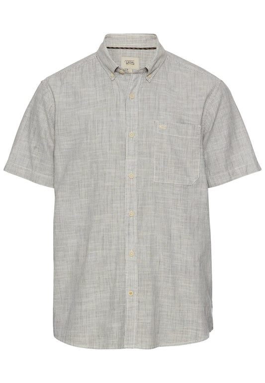 Camel Active Herren Kurzarmhemd 3XL grau