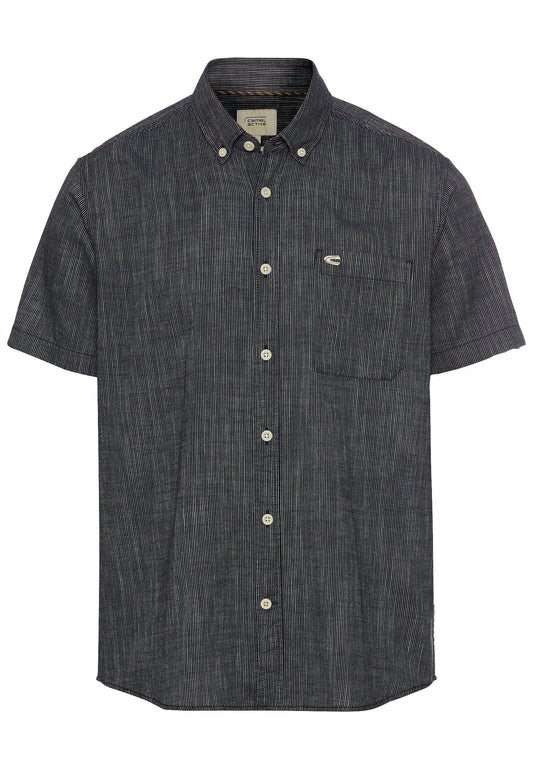 Camel Active Herren Kurzarmhemd 3XL blau