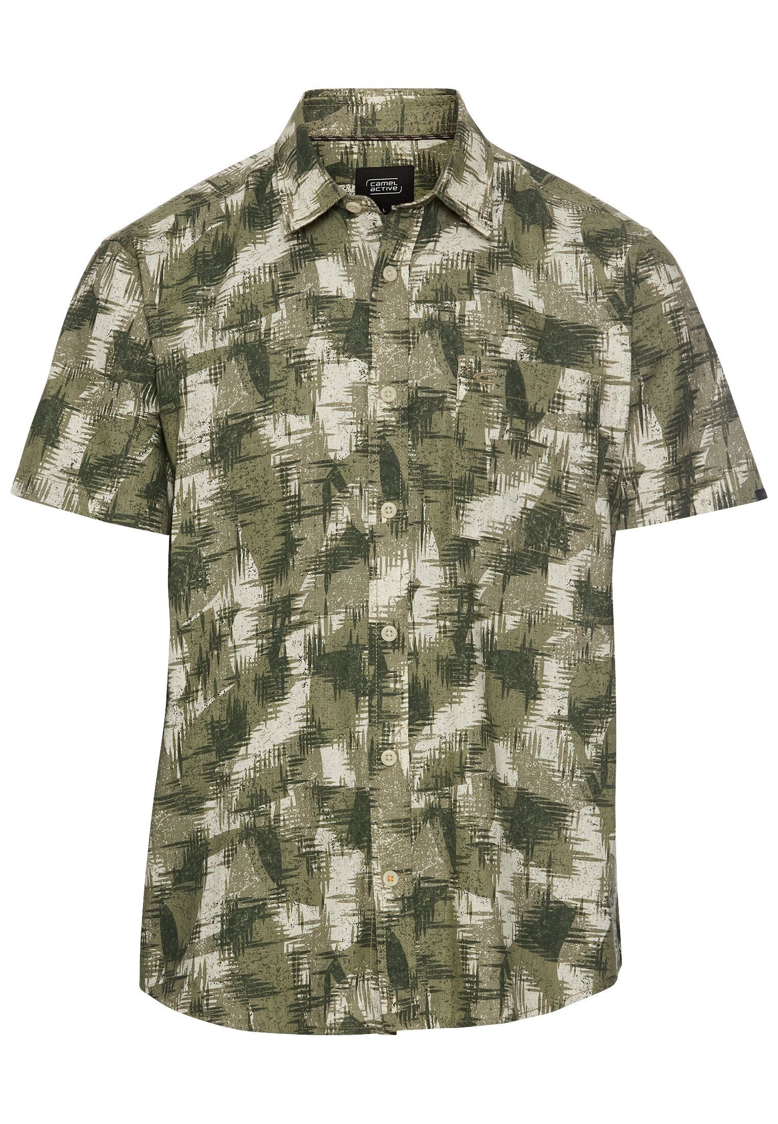 Camel Active Herren Kurzarmhemd 3XL grün