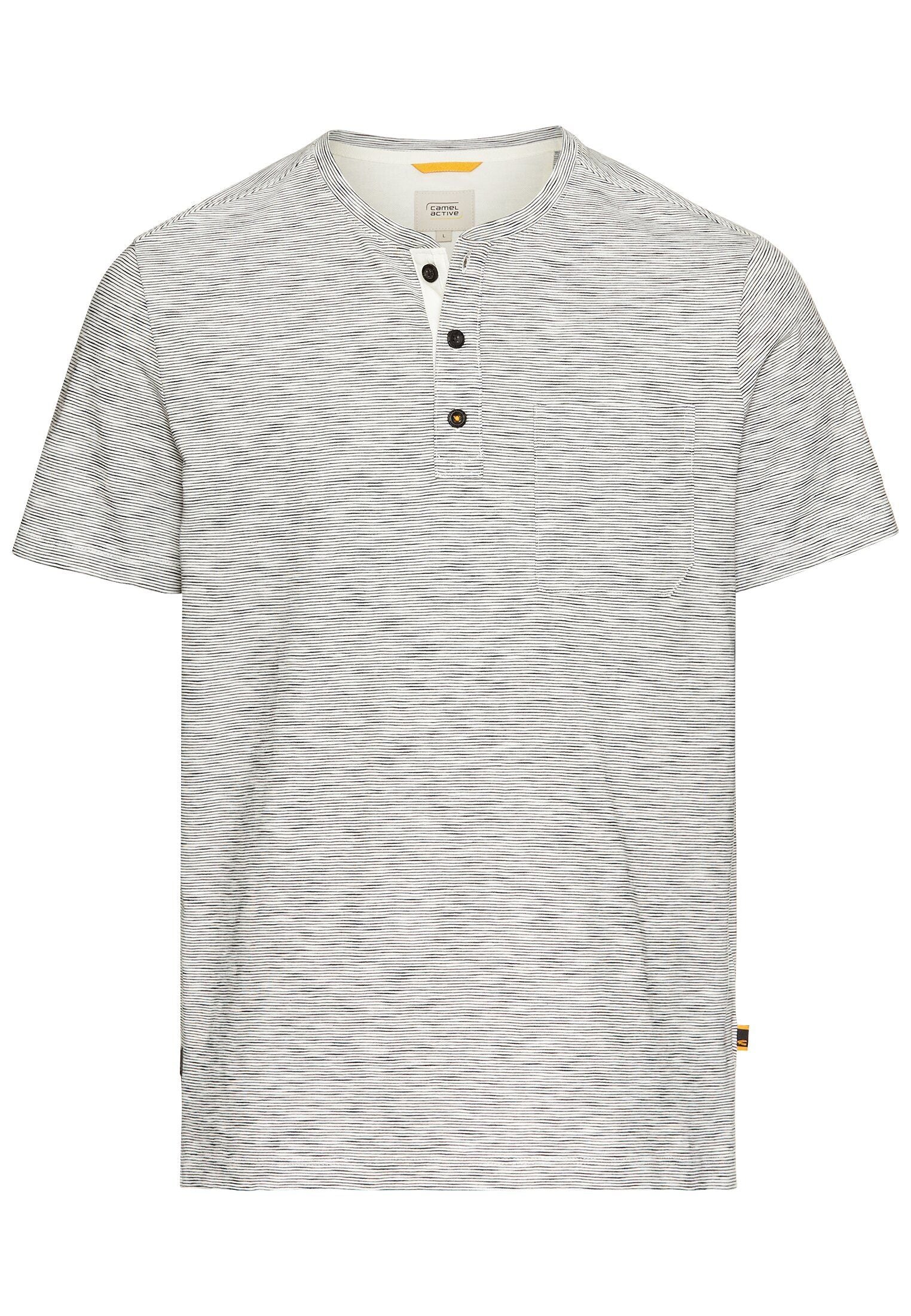 Camel Active Menswear – Camel Active Menswear Herren Henley Kurzarmshirt