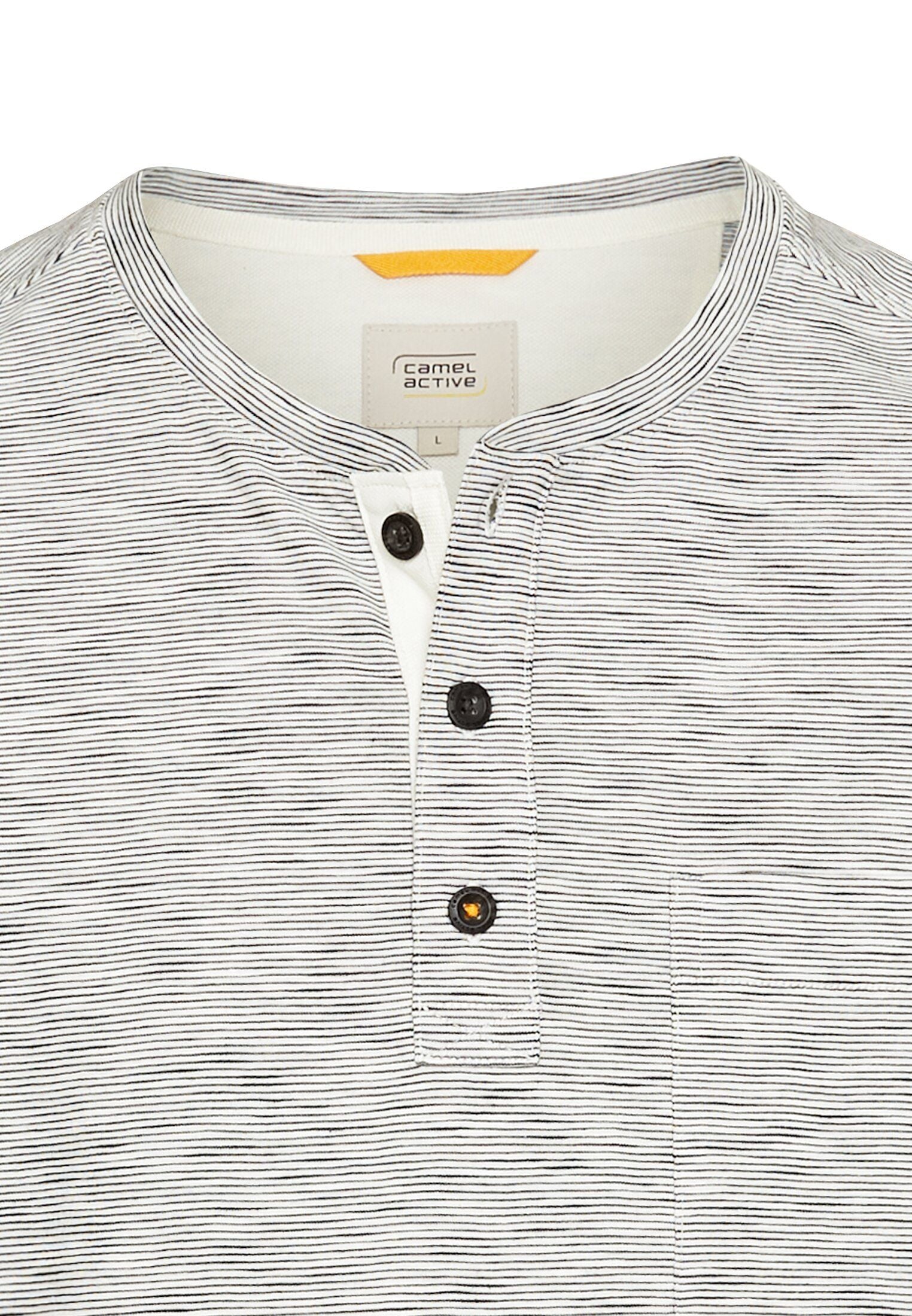 Camel Active Menswear – Camel Active Menswear Herren Henley Kurzarmshirt