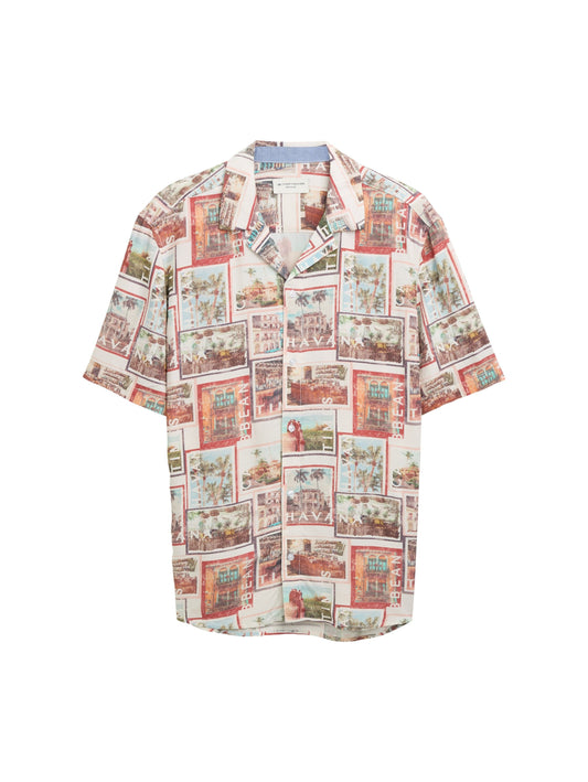 Tom Tailor Herren Kurzarmhemd XXXL weiß