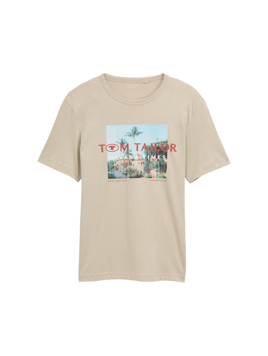 Tom Tailor Herren T-Shirt XXXL braun