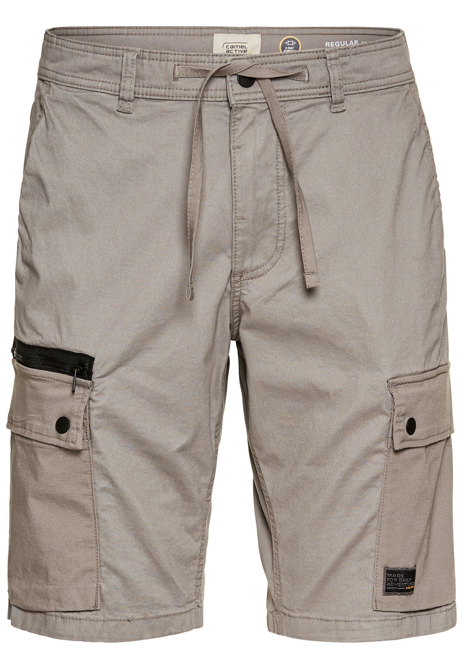 Camel Active Herren Cargo-Shorts grau