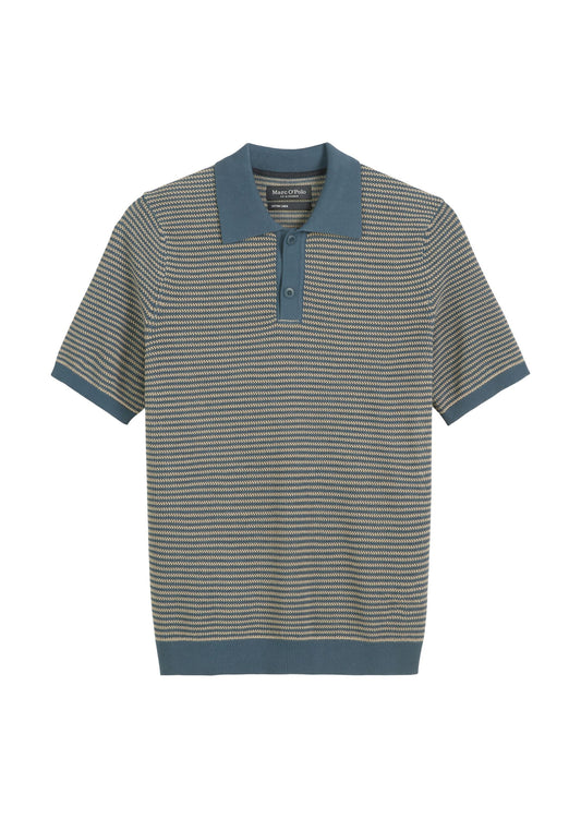 Marc O'Polo Herren Poloshirt blau