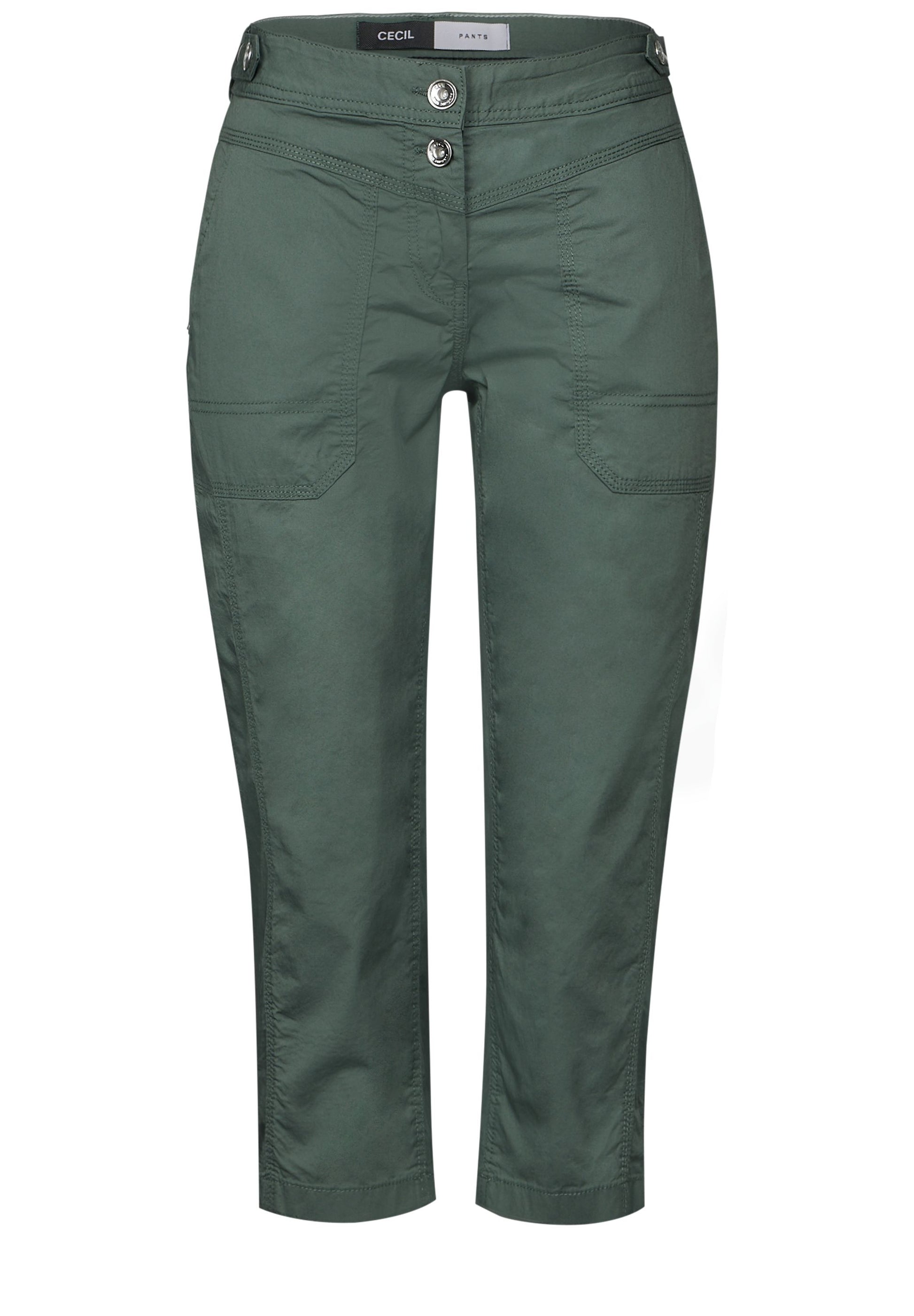 Cecil Damen Hose 3 4 Hosen grün