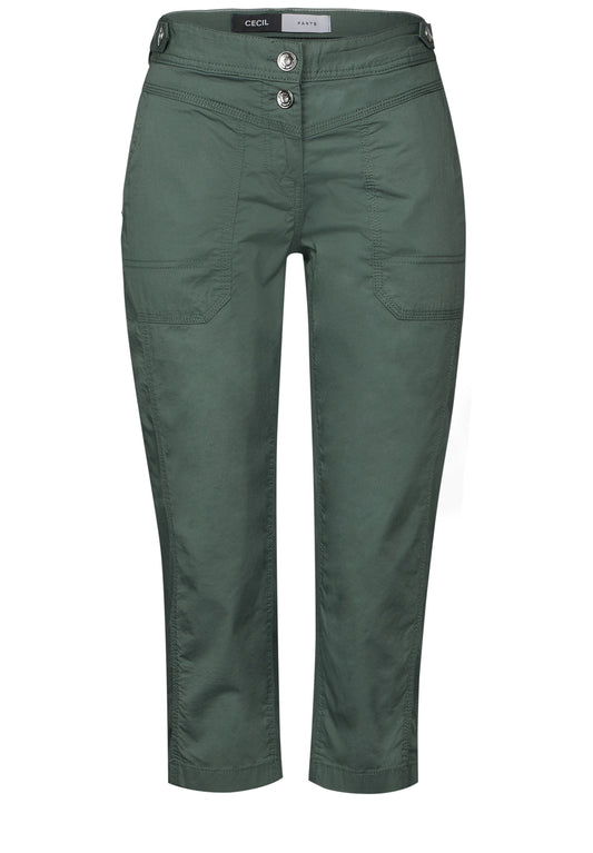 Cecil Damen Hose 3 4 Hosen grün
