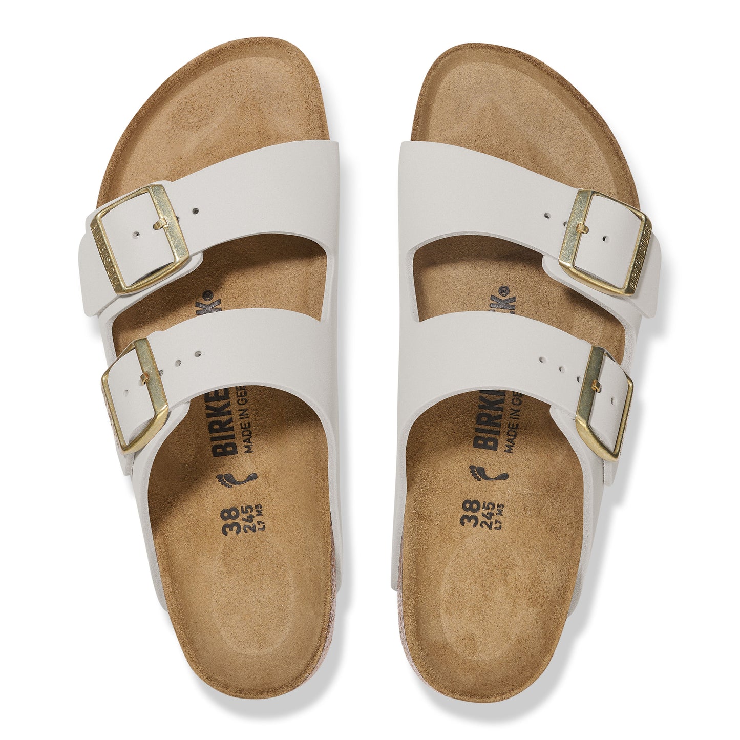 Birkenstock Damen Schuh Arizona LENB weiß
