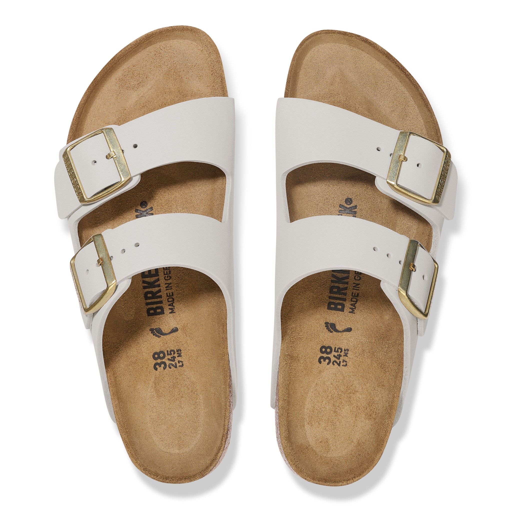 Birkenstock Damen Schuh Arizona LENB weiß