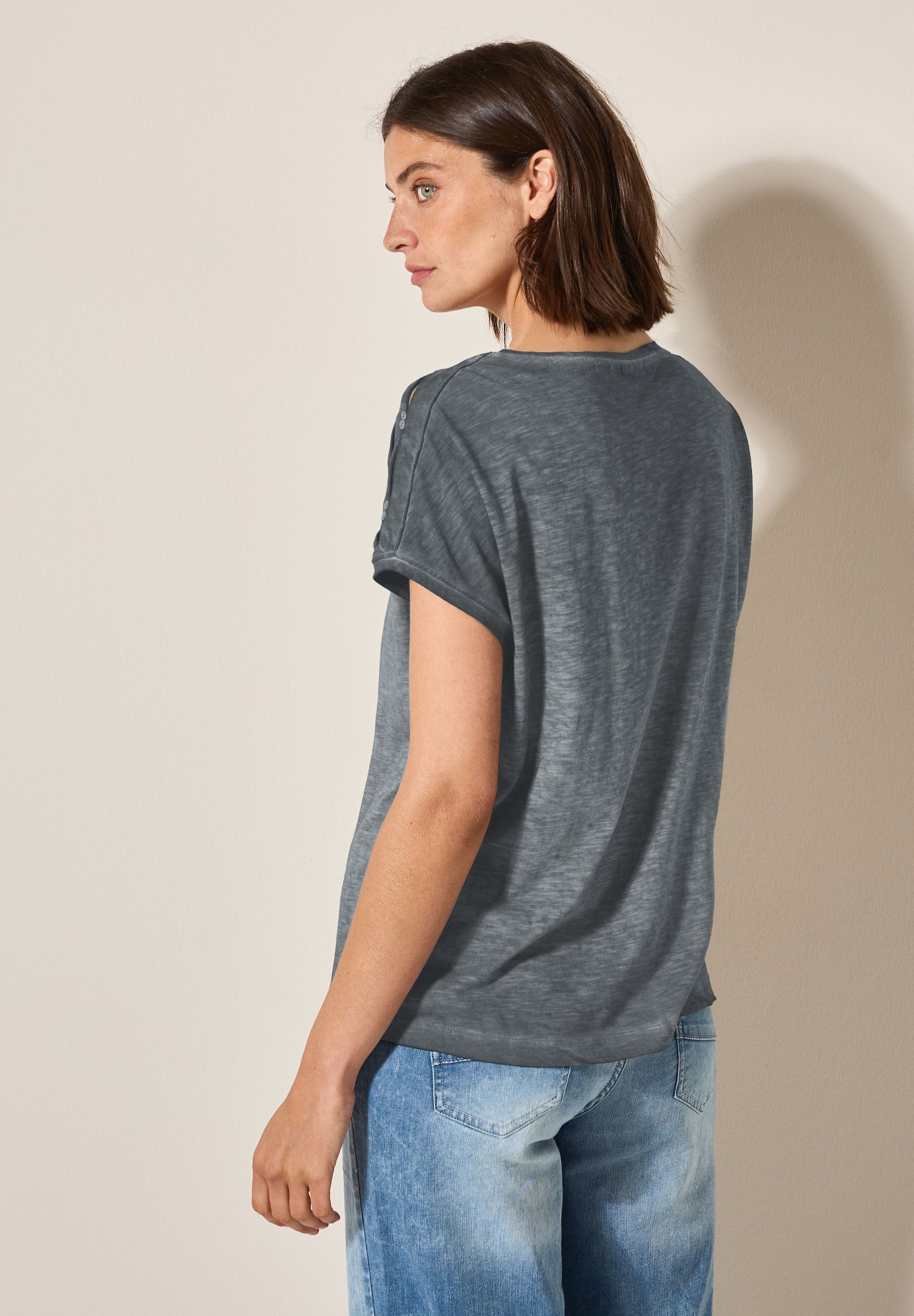 Cecil Damen T-Shirt grau