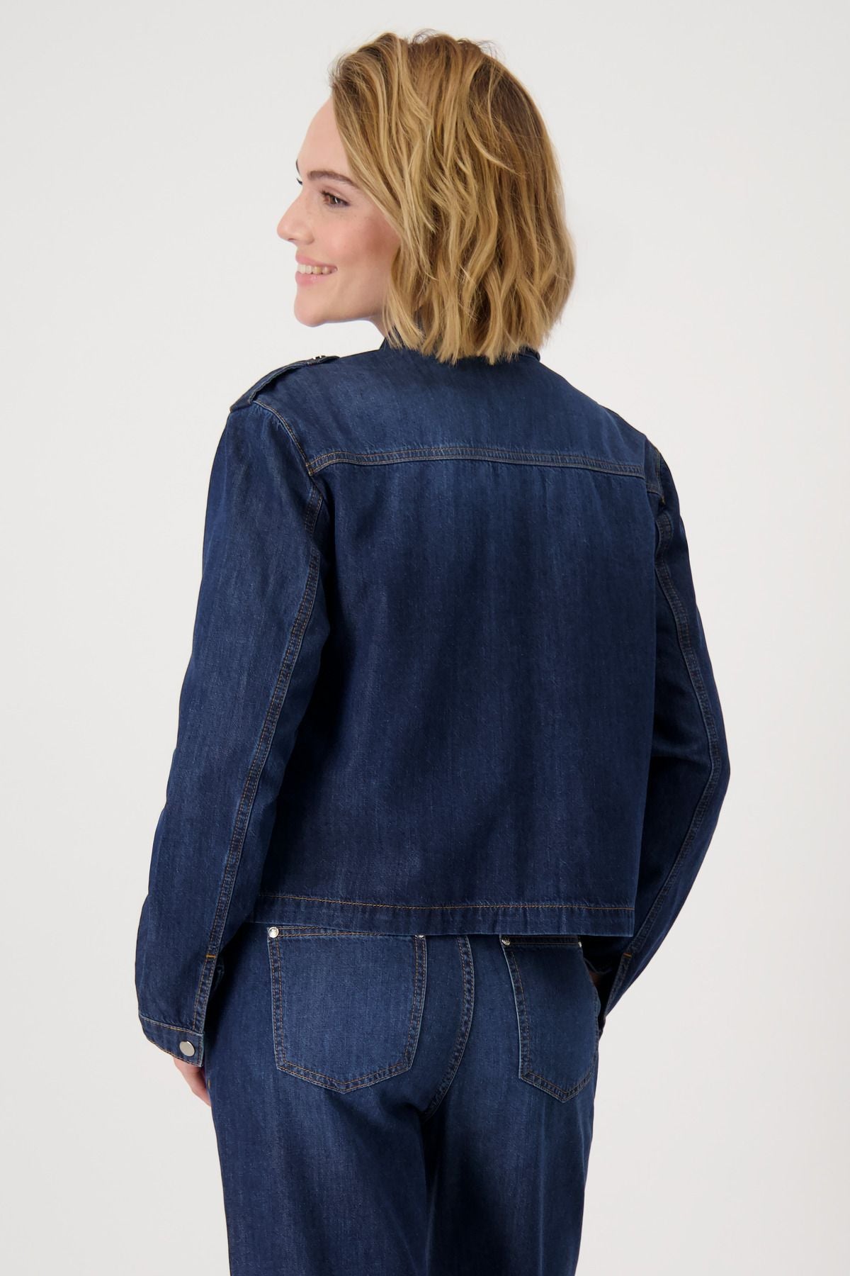 Monari Damen Jacke blau