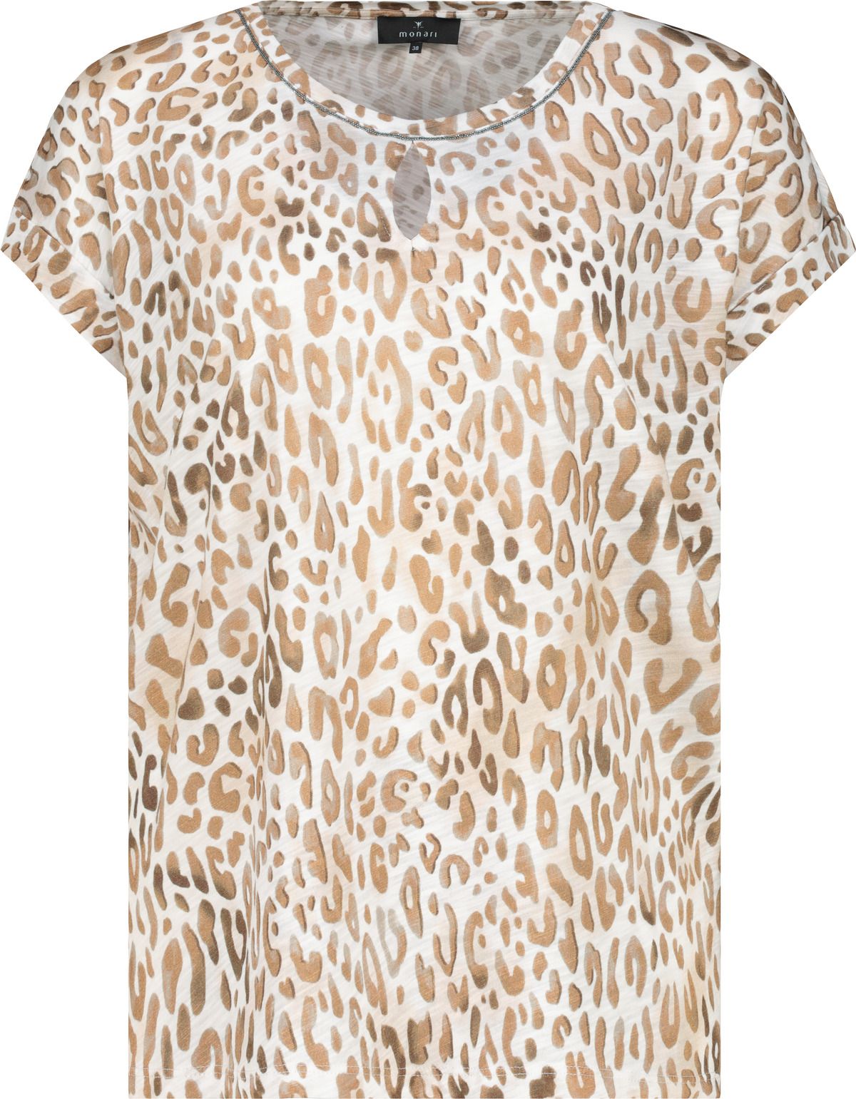 Monari Damen T-Shirt braun