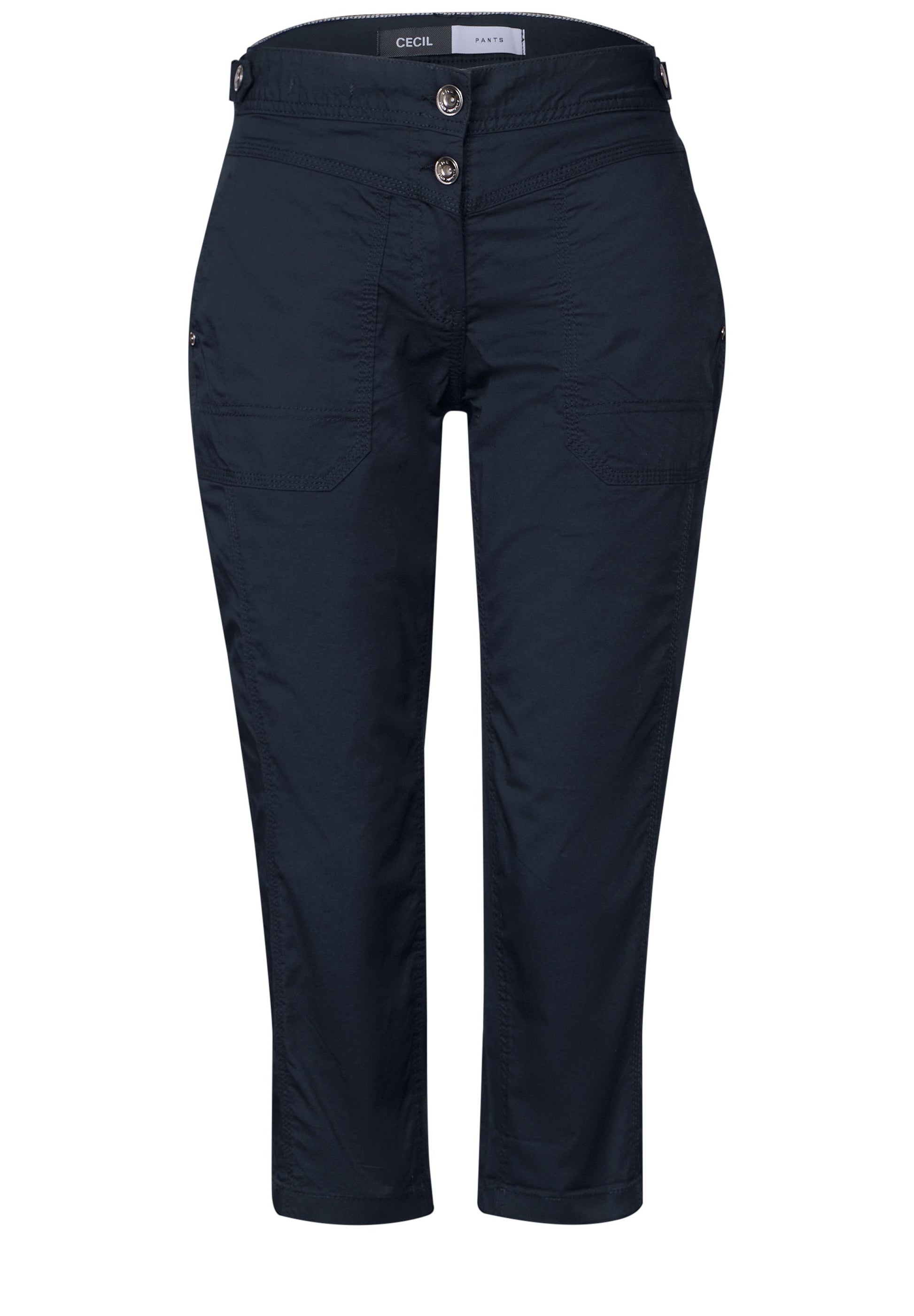 Cecil Damen Hose 3 4 Hosen blau